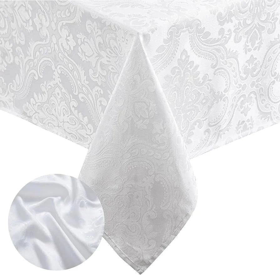 White Tablecloth 60"x120"