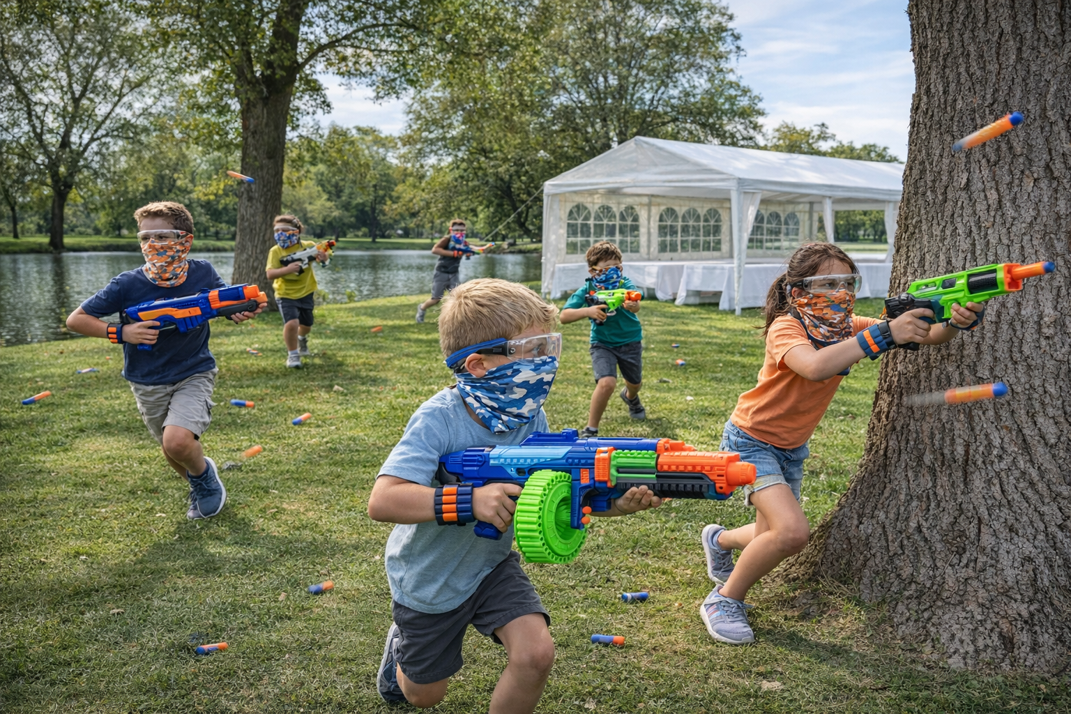 The "Ultimate 15-Player" Nerf War Bundle – Backyard Battle Ready!
