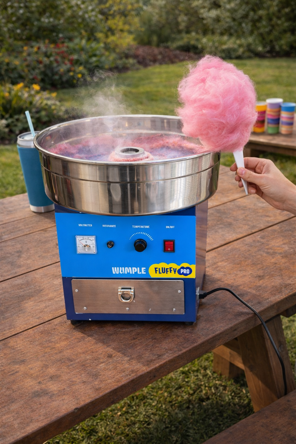 Professional Electric Cotton Candy Maker – Spin Your Own Magic!