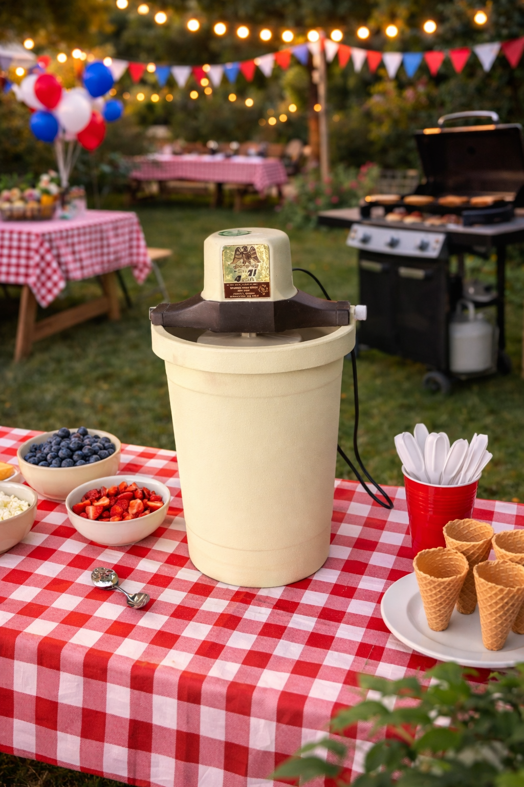 Automatic Ice Cream Maker – Fresh Treats in Minutes!