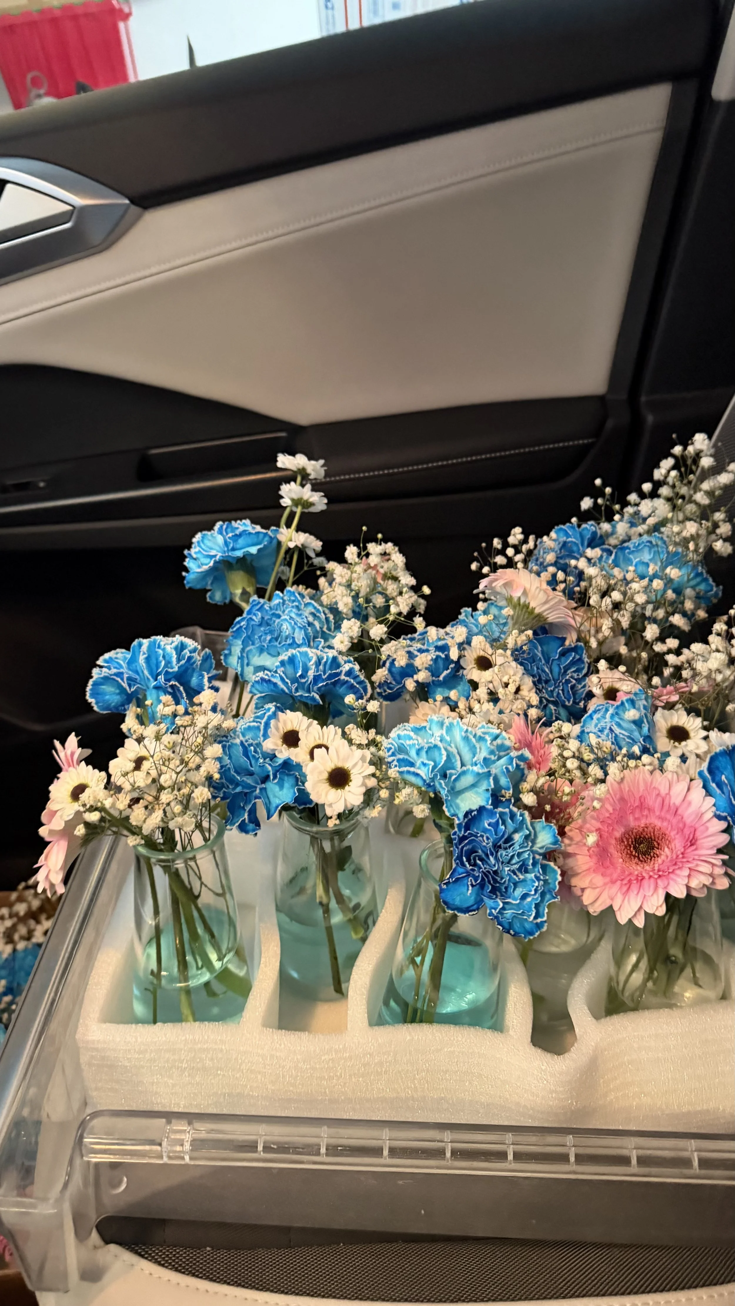 Clear Flour Vases For Centerpieces