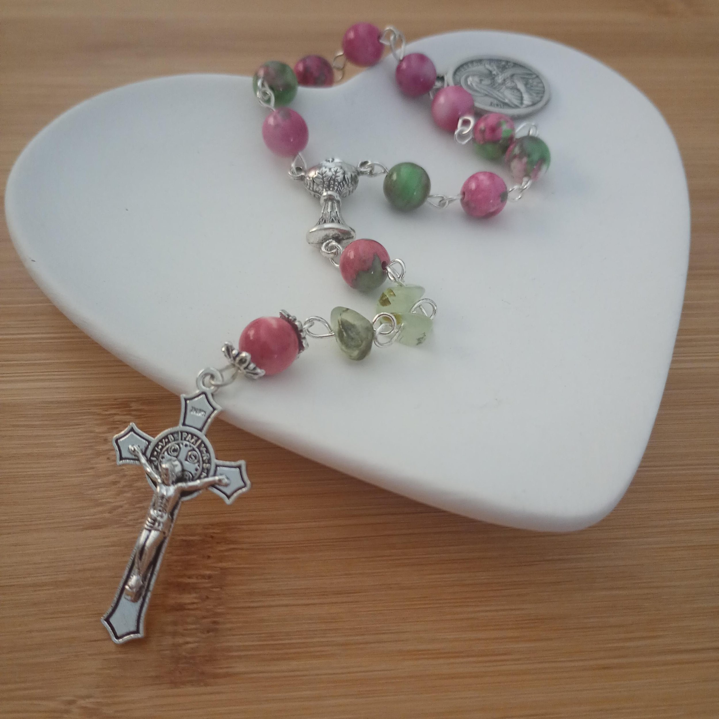 little flower | handmade holy Rosary decade