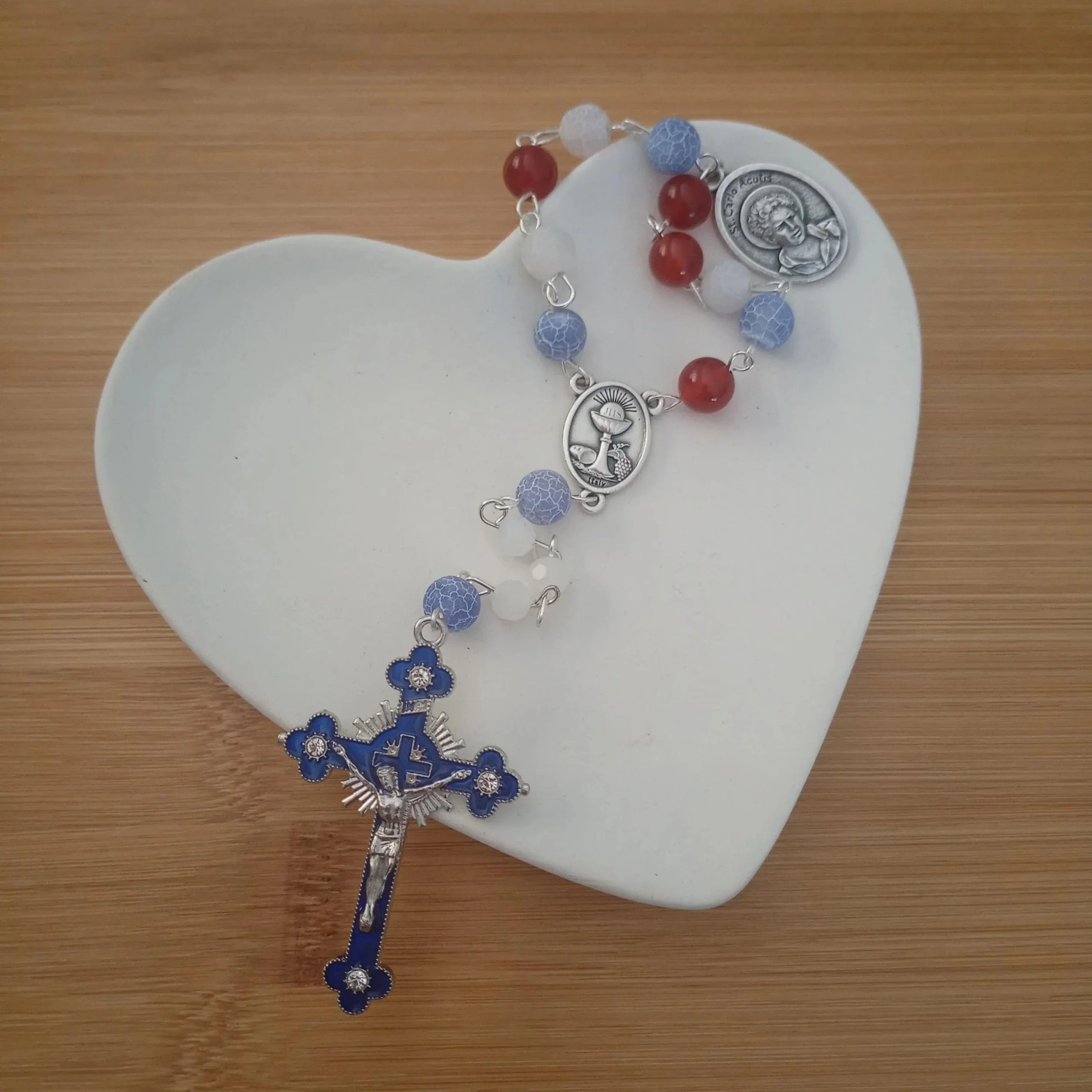 the saint in sneakers | handmade holy Rosary decade