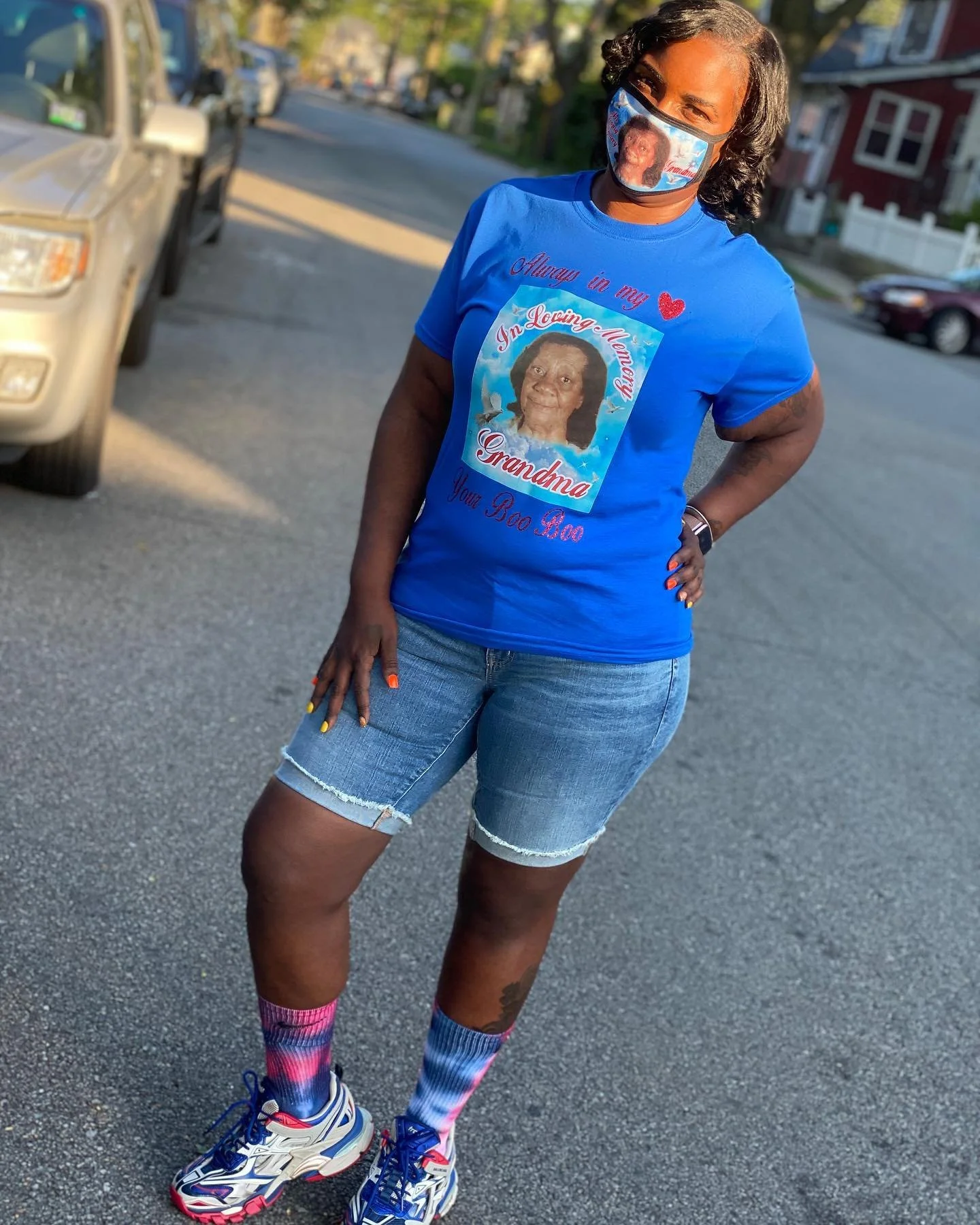 Couldn&rsquo;t let my special lady day go by and not make a shirt for her!!! In honor of the matriarch of my family!!!! Always in my 💖 Love your boo. I love you grandma. May you continue to Rest In Peace and continuing watching over me!!!! 🌹