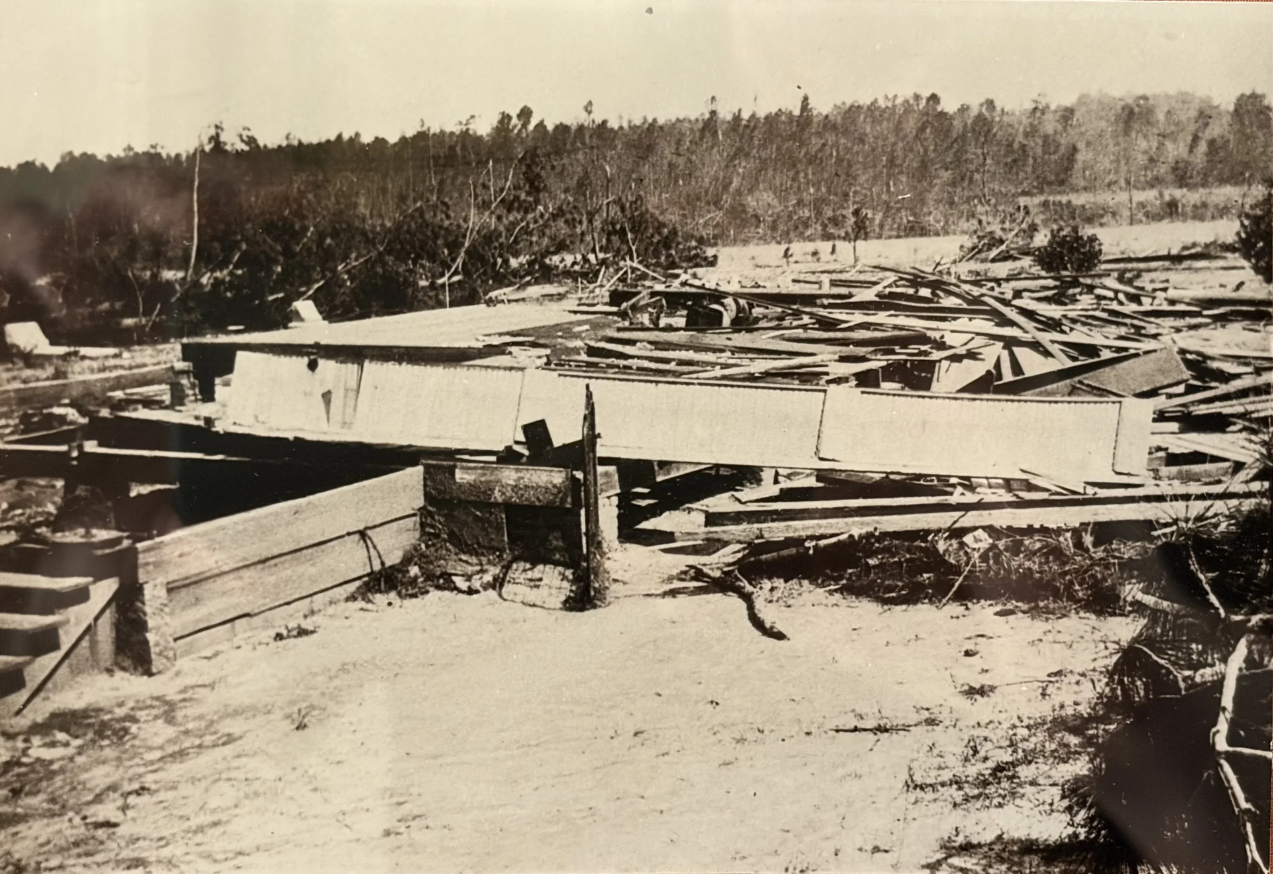 Aftermath of Horrell Hill Tornado: April 30, 1924
