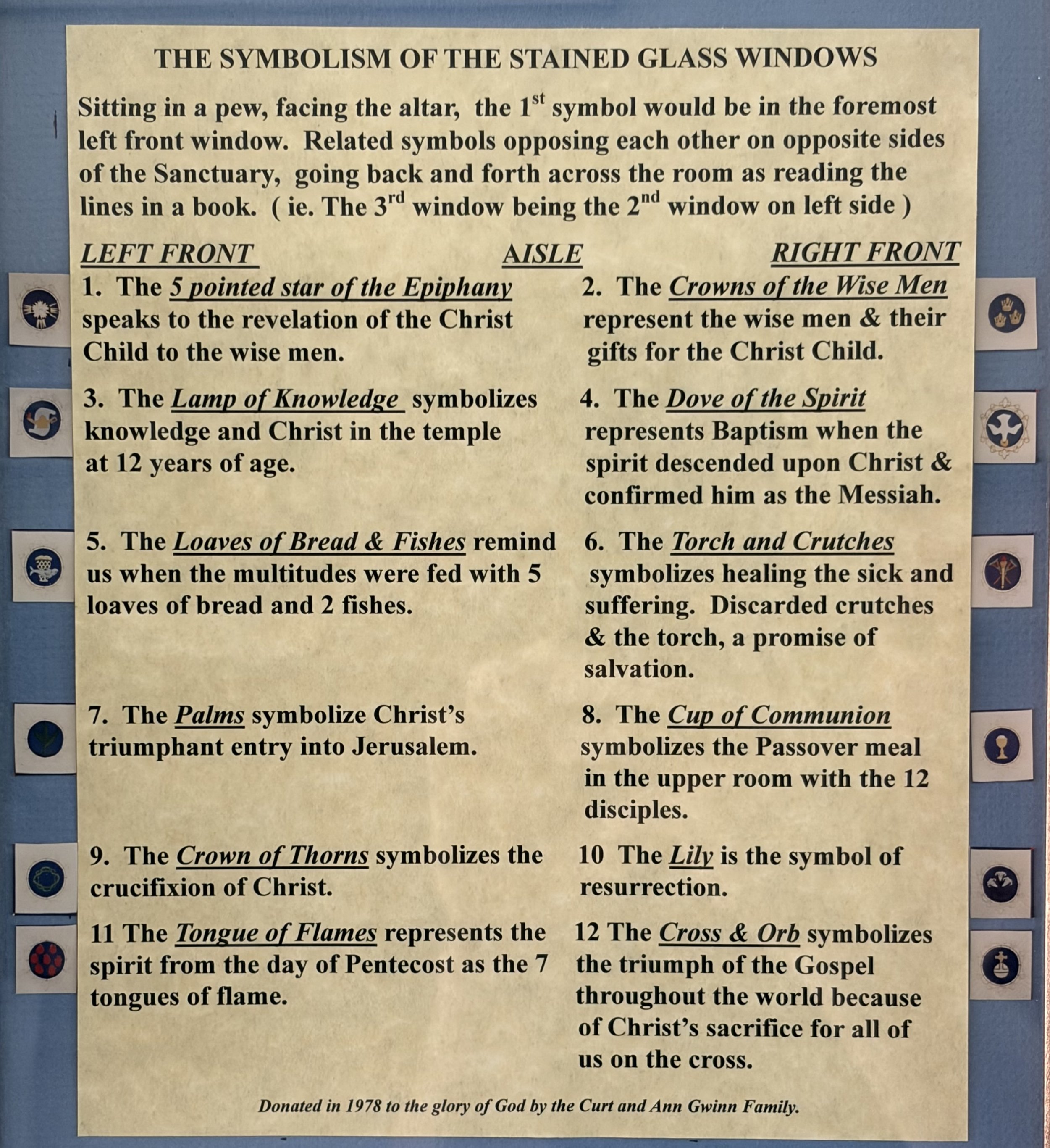 Stained Glass Symbols (1978)