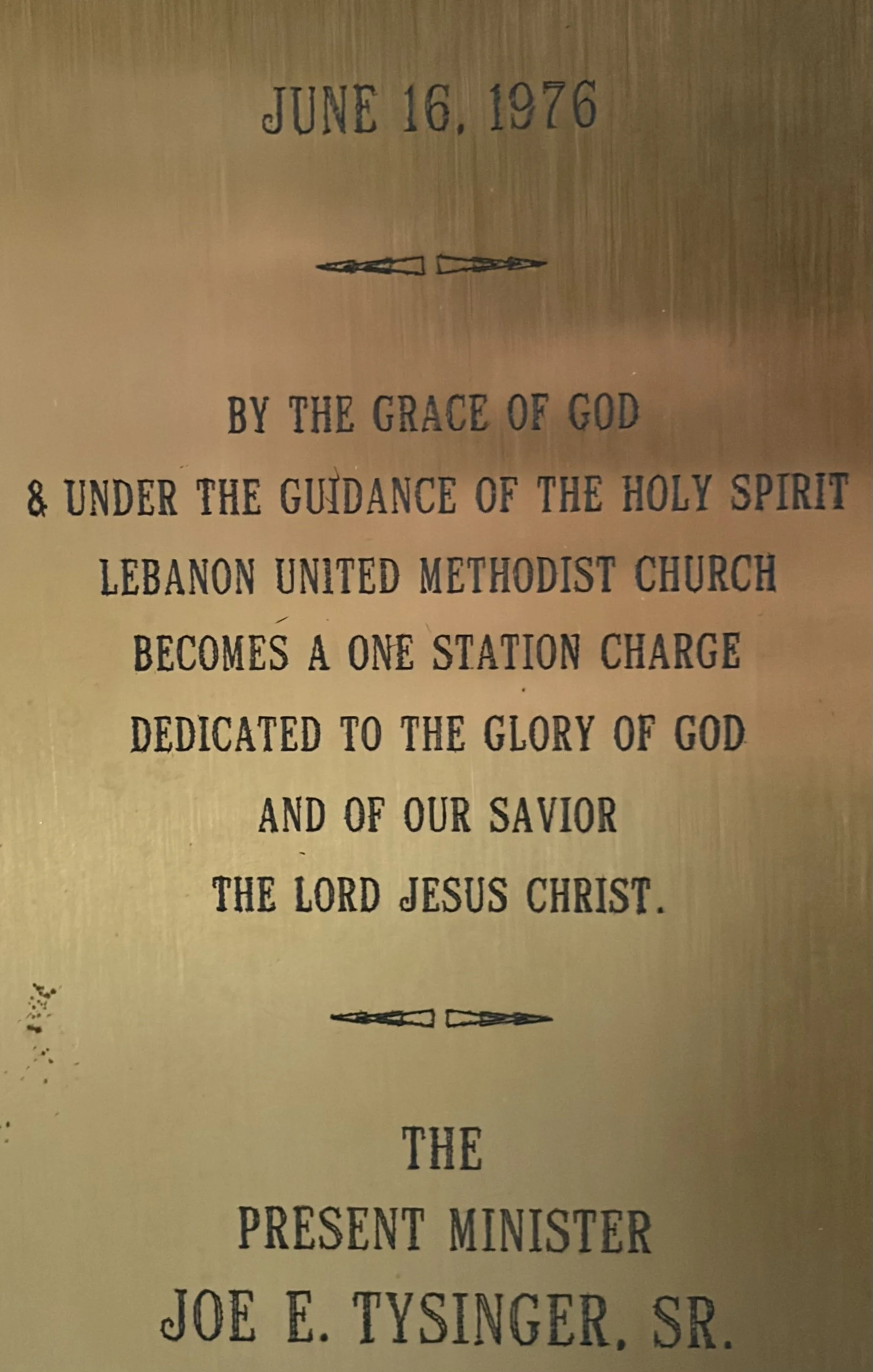 One Station Charge: June 16, 1976