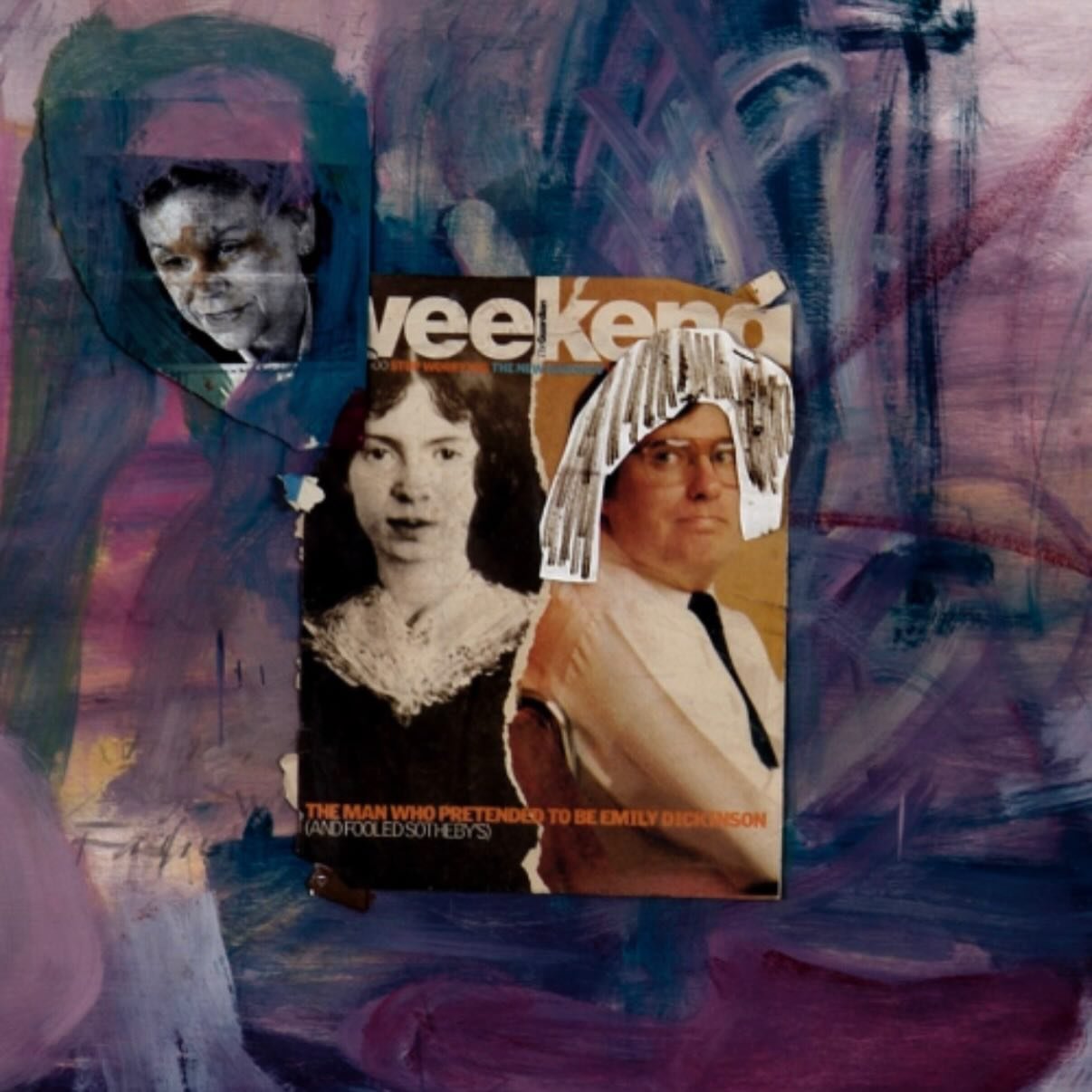 Pictured:Josef KramhöllerO. T., 1999Oil and collage on plywood42.5 x 30.7 inches108 x 78 cm.