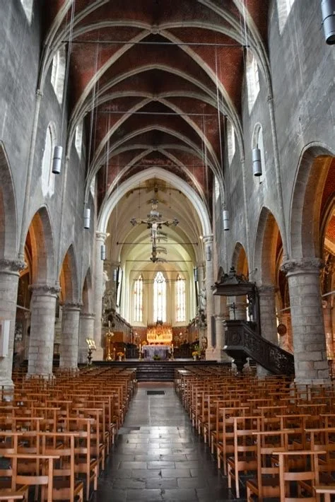 St Hermes Church, Ronse, Belgium.
