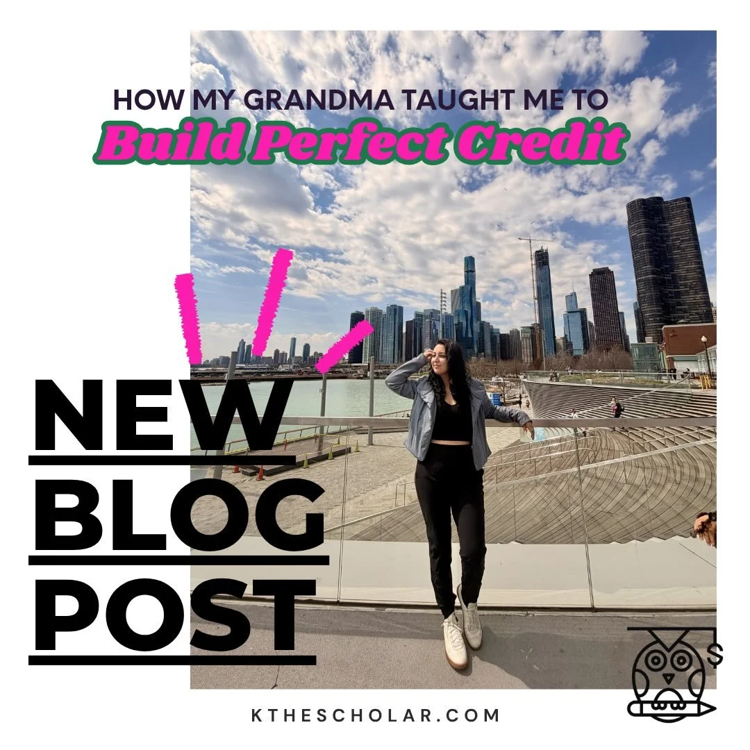 Before I understood credit scores&hellip; my grandma had already taught me how to build one. 🧱

I just didn&rsquo;t realize it at the time.

At 18, I thought I was just learning how to open bank accounts and apply for credit cards. But really, I was