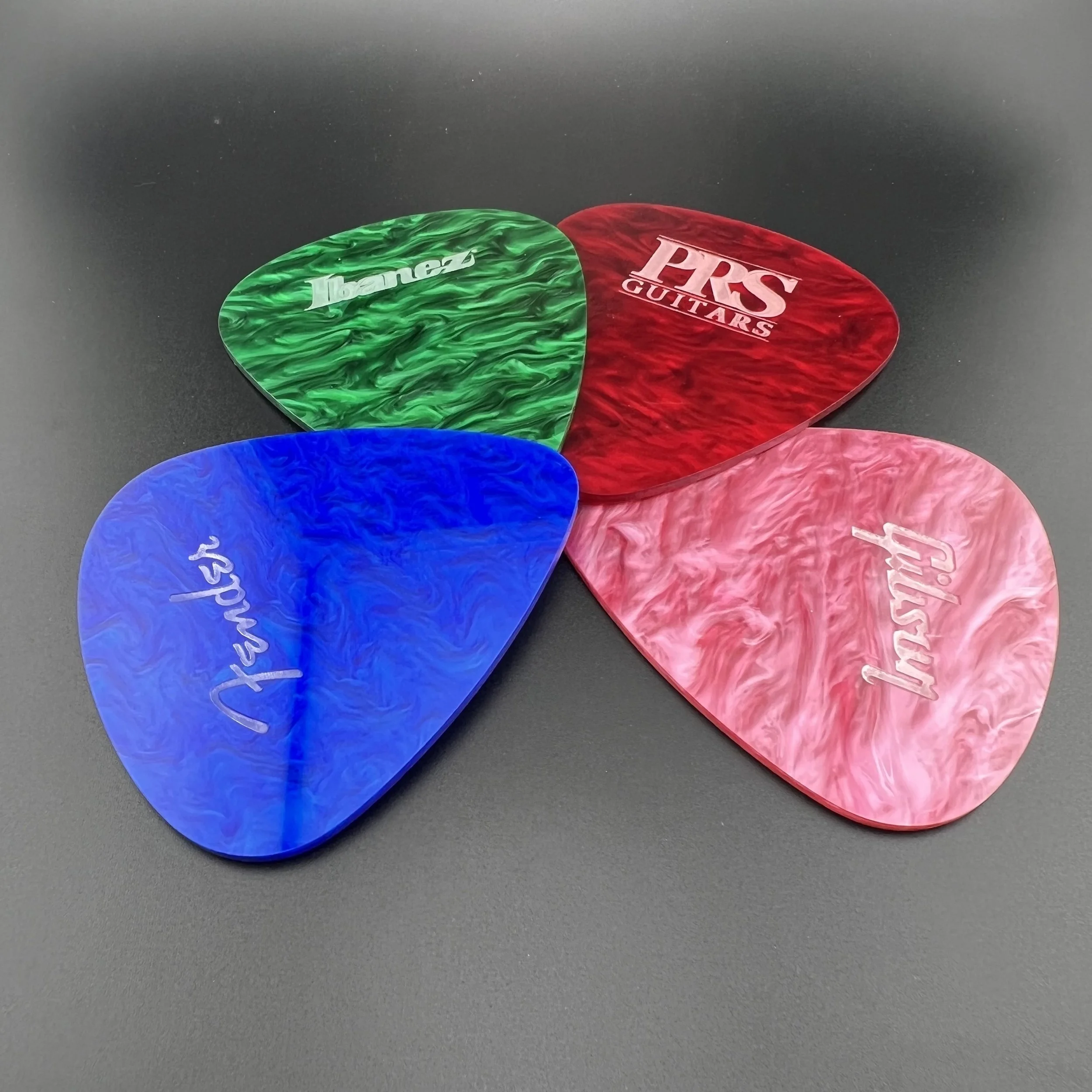 Guitar Pick Coasters Set
