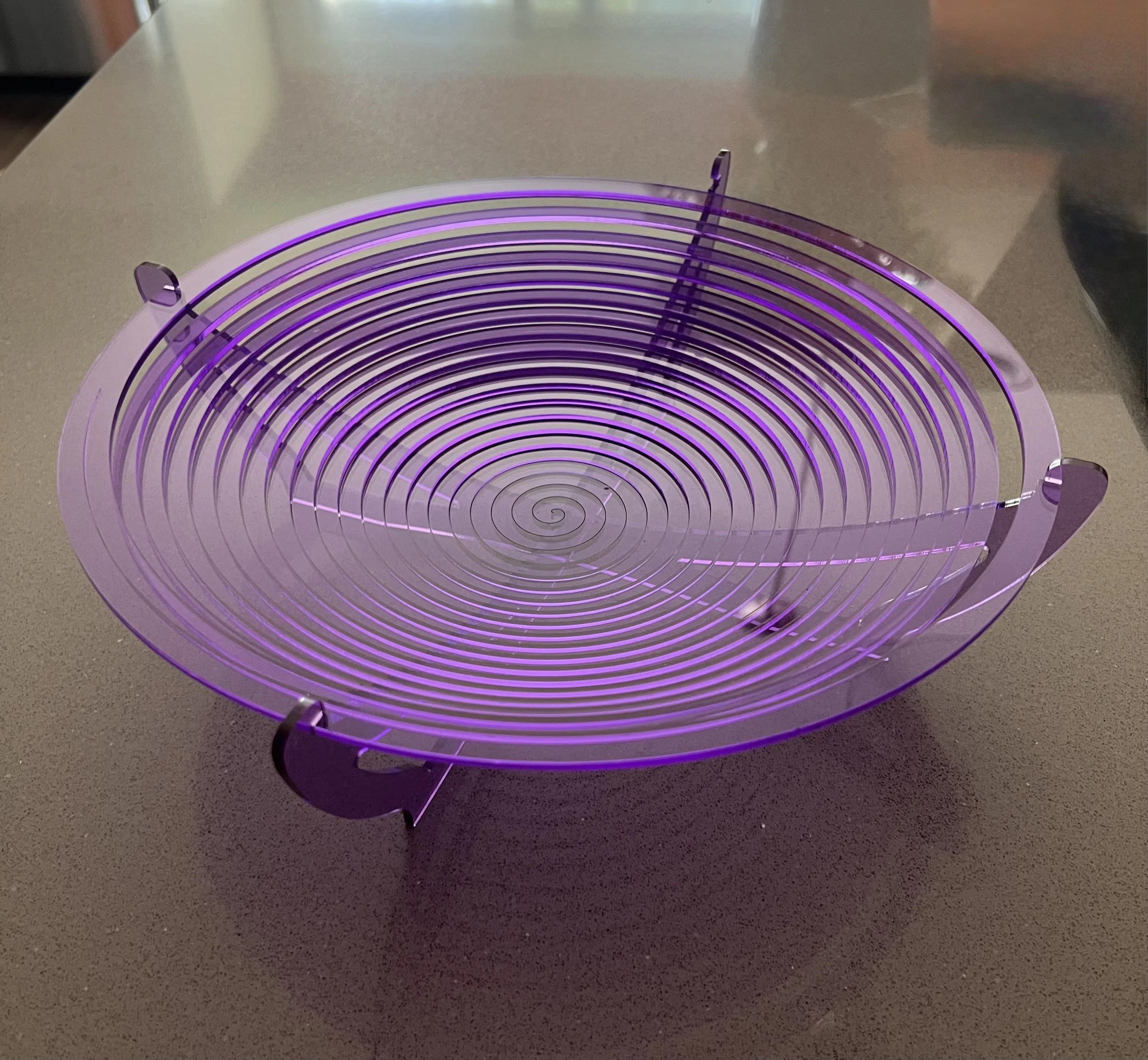 11-inch Translucent Acrylic Bowl