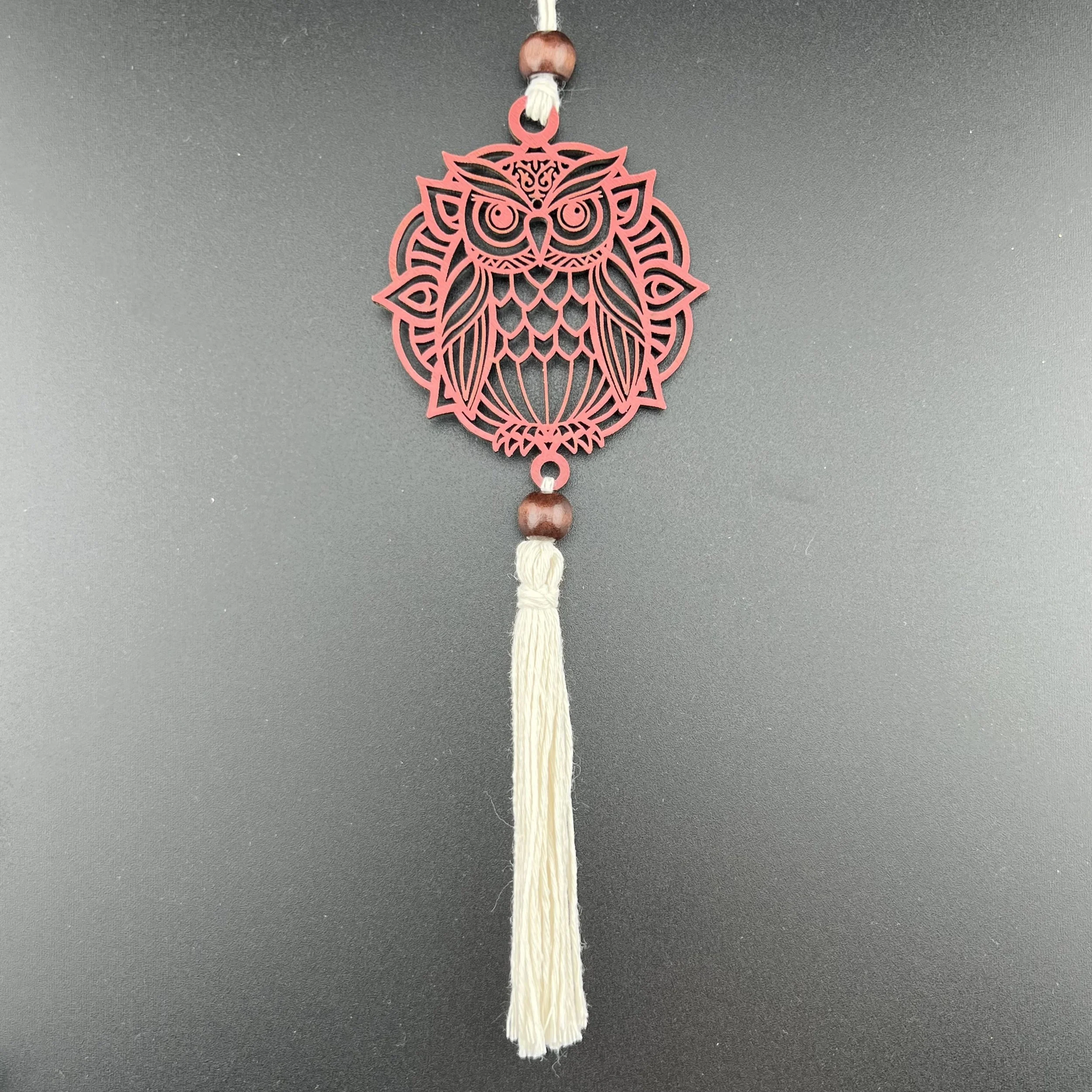 Car Charm - Fierce Owl