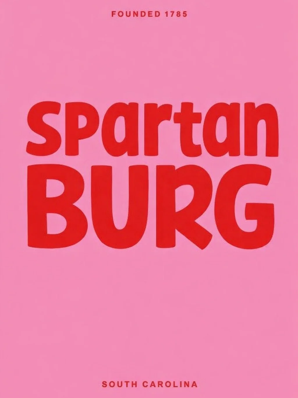 🎶 Real love, baby&hellip; and ours is for Spartanburg 💘

These bold little love letters to our hometown are officially on repeat &mdash; because if you know, you know. We&rsquo;ve got real love for this place and all the people who make it what it 