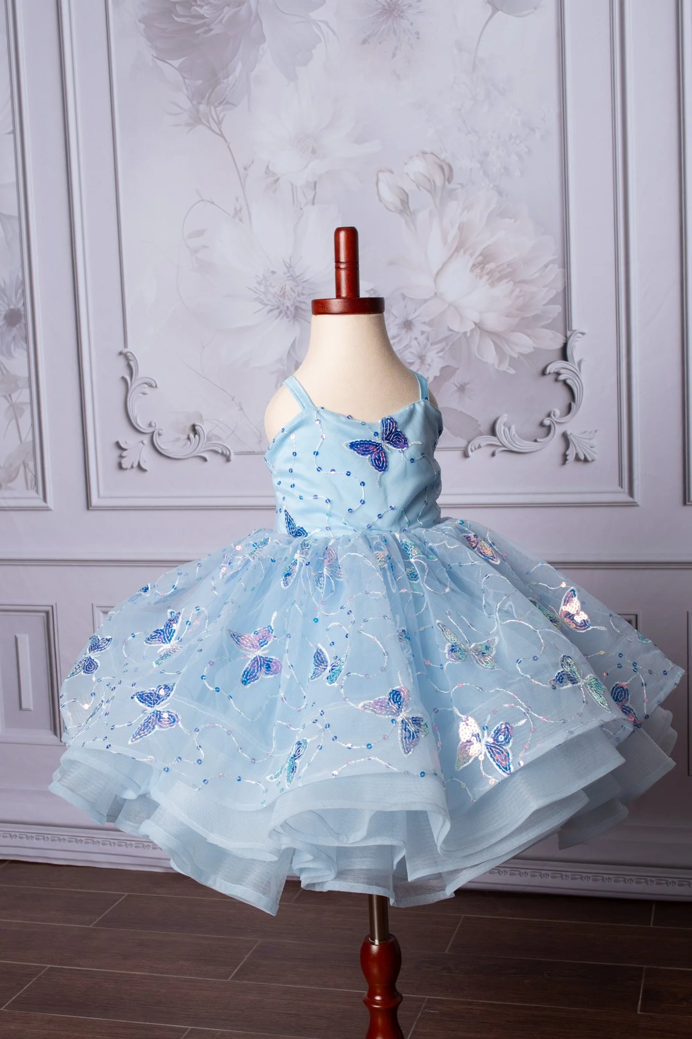 Celeste Gown- Knee Length- One of a kind