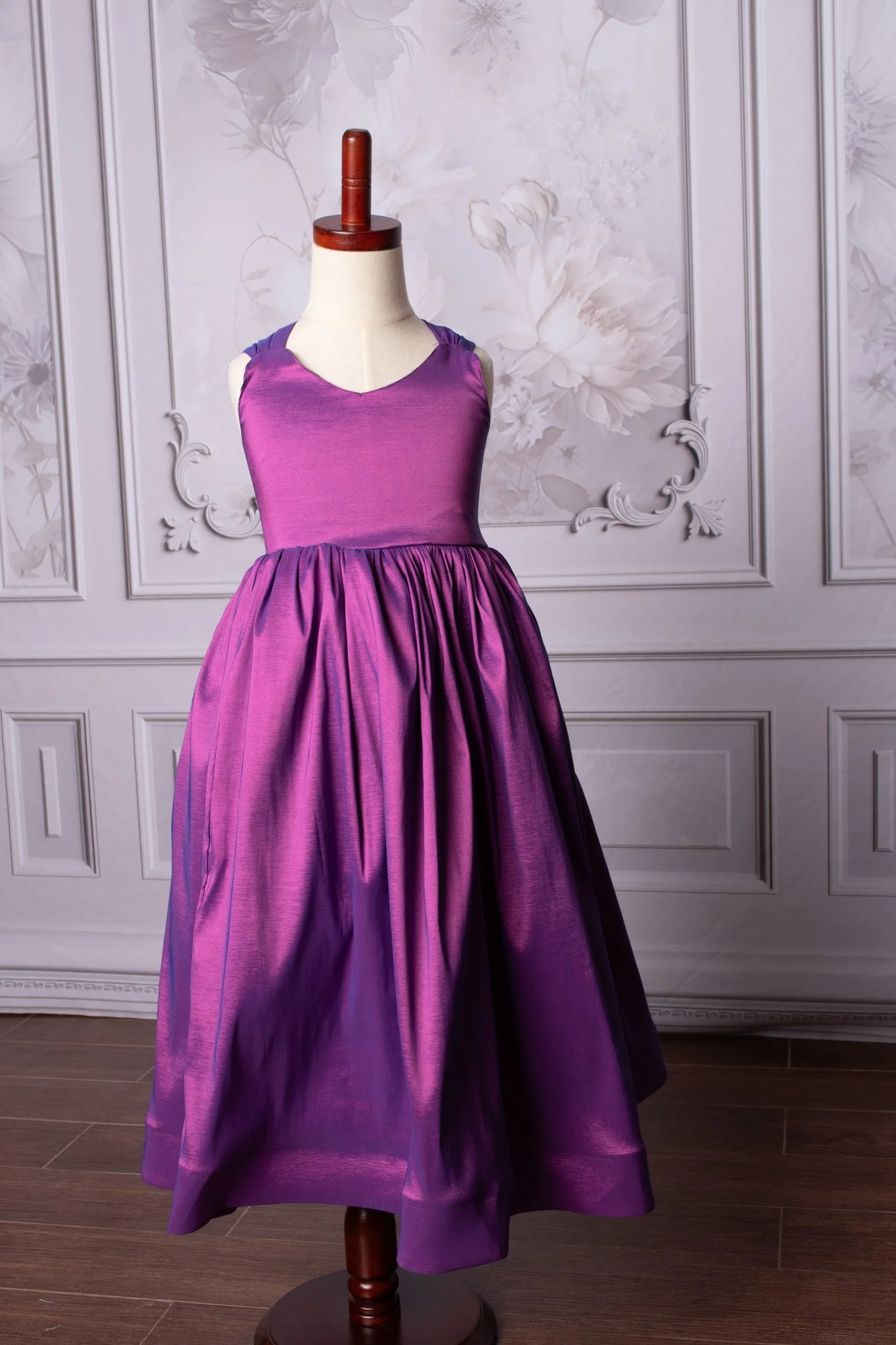 Clara Taffetta Gown- Floor Length