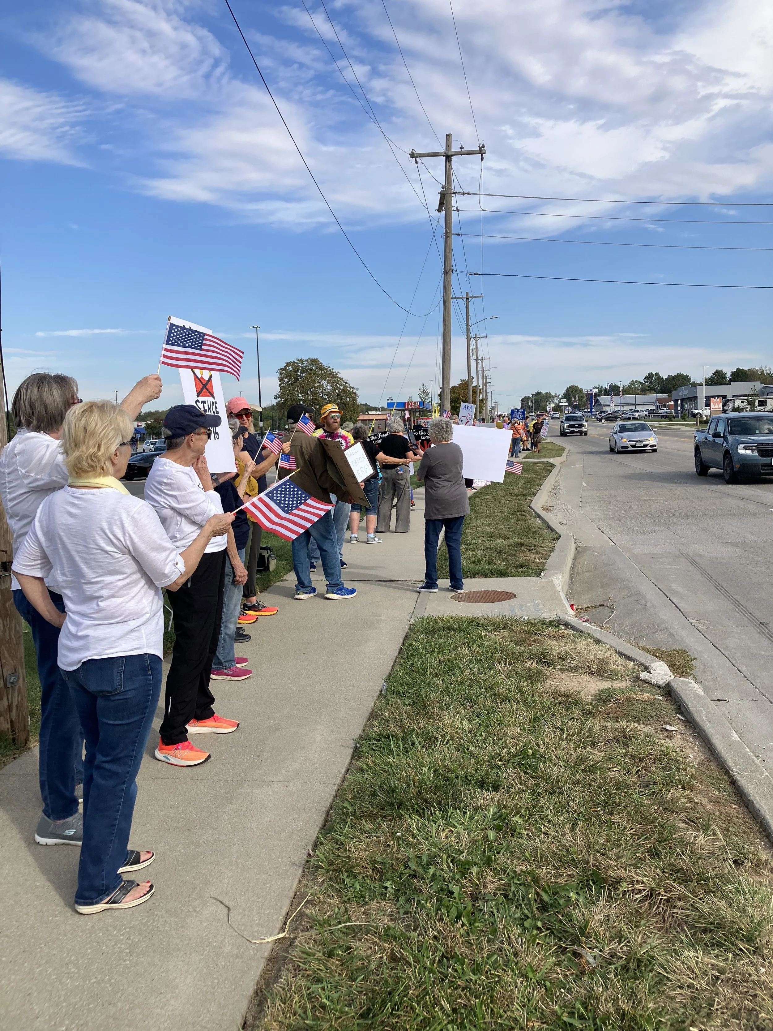 NO KINGS Harrisonville