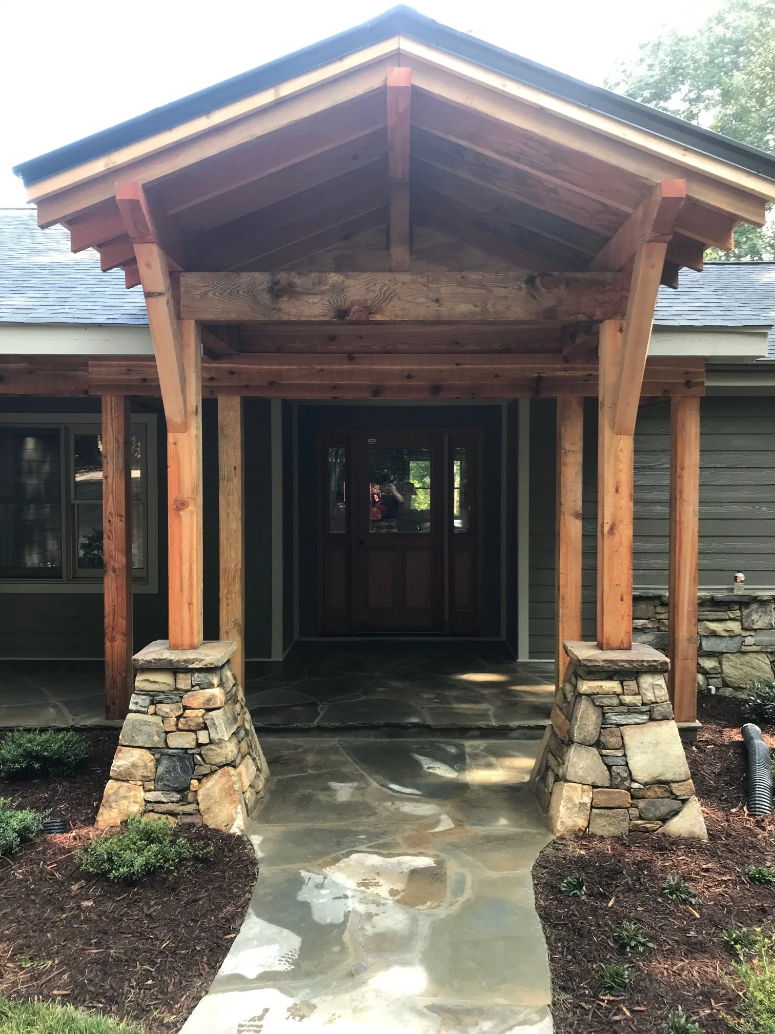 Front Porch Addition (2/2); Horseshoe, NC
