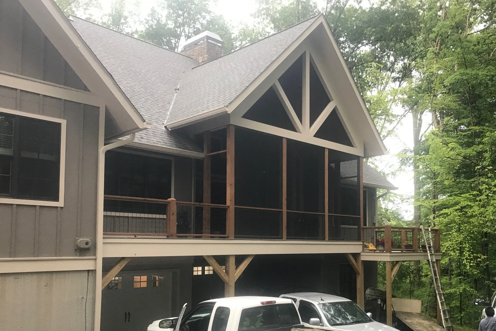Screen Porch; Columbus, NC
