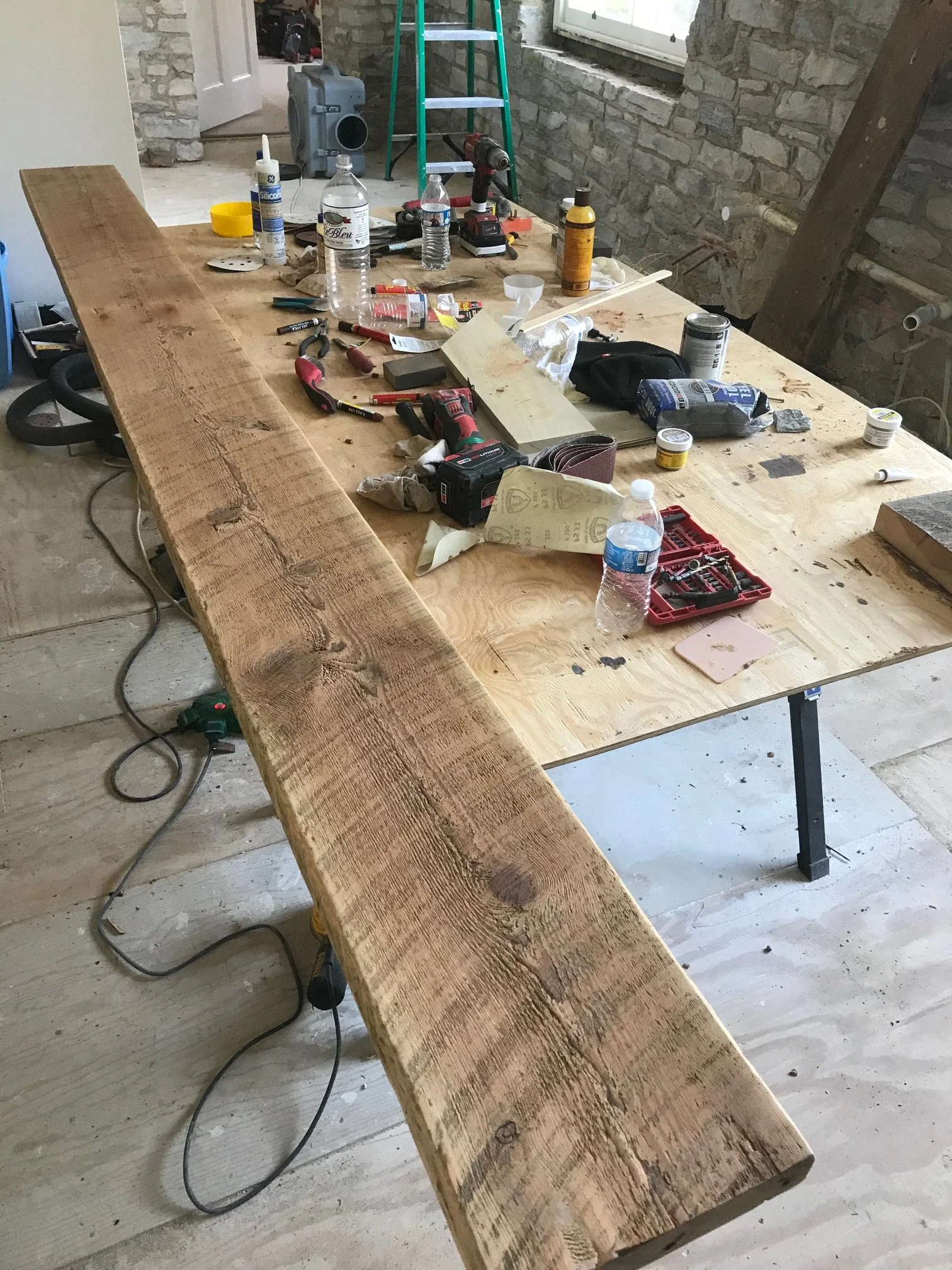 Reclaimed Wall Trim (1/2); Saluda, NC