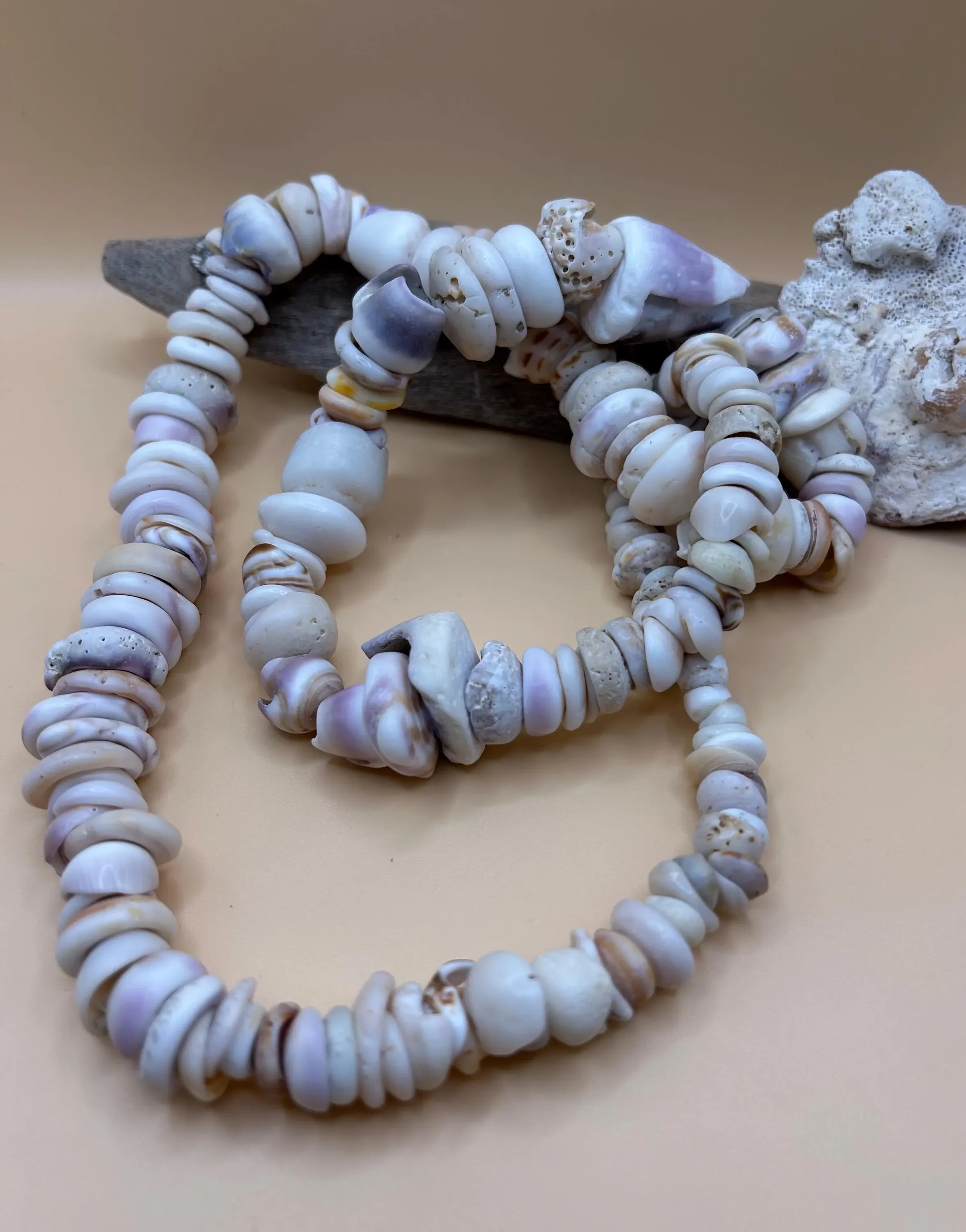 Hawaiian Puka Shell Lei - Full Sized Puka Necklace