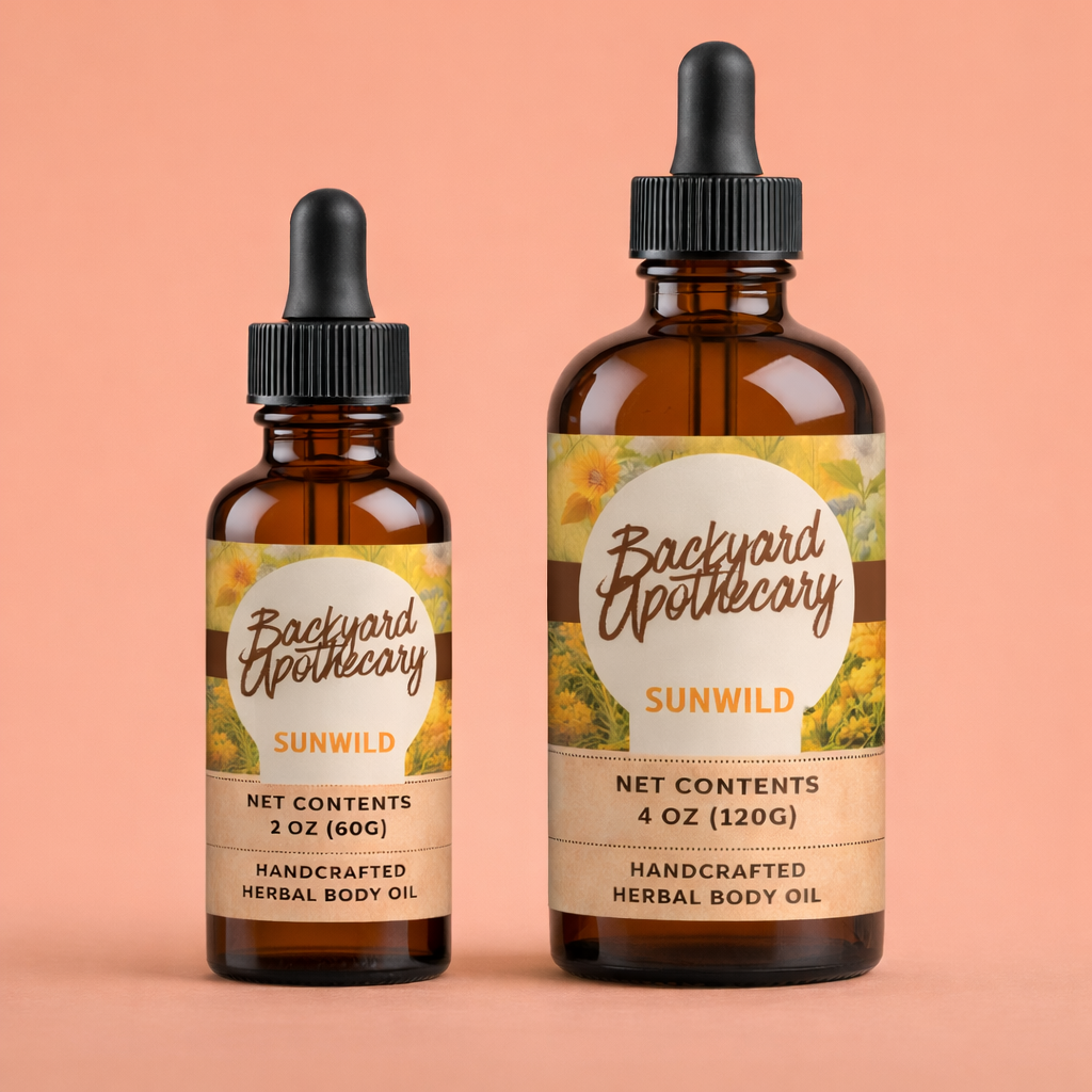 4oz SunWild Body Oil
