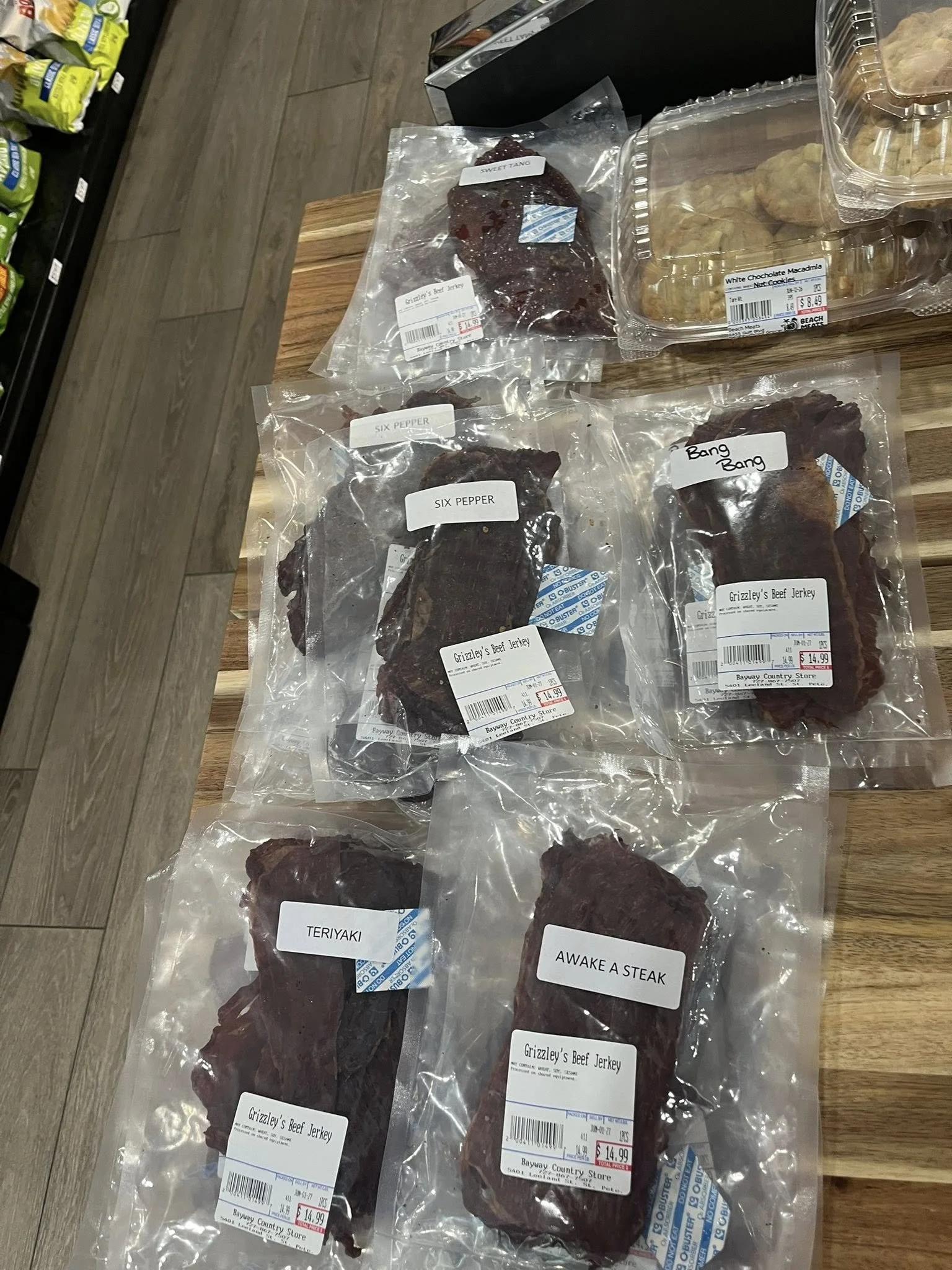 Grizzly's Beef Jerky is back! 