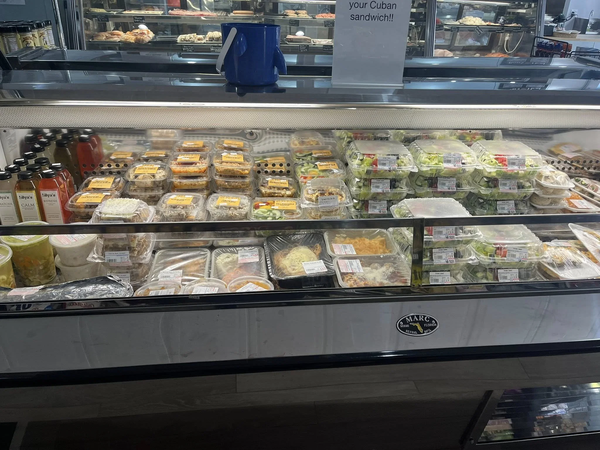 Check out our fresh salads, premade dinners, soups and store made sides!