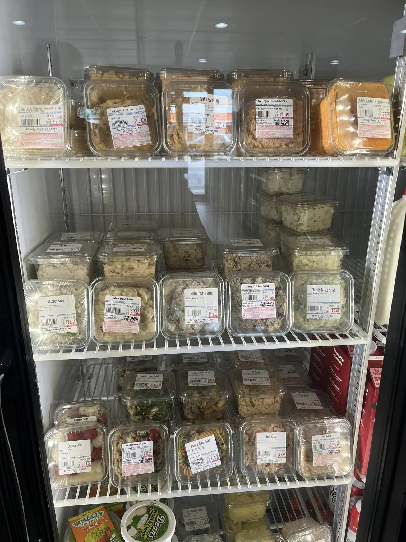 Store made Deli Dips and sides!