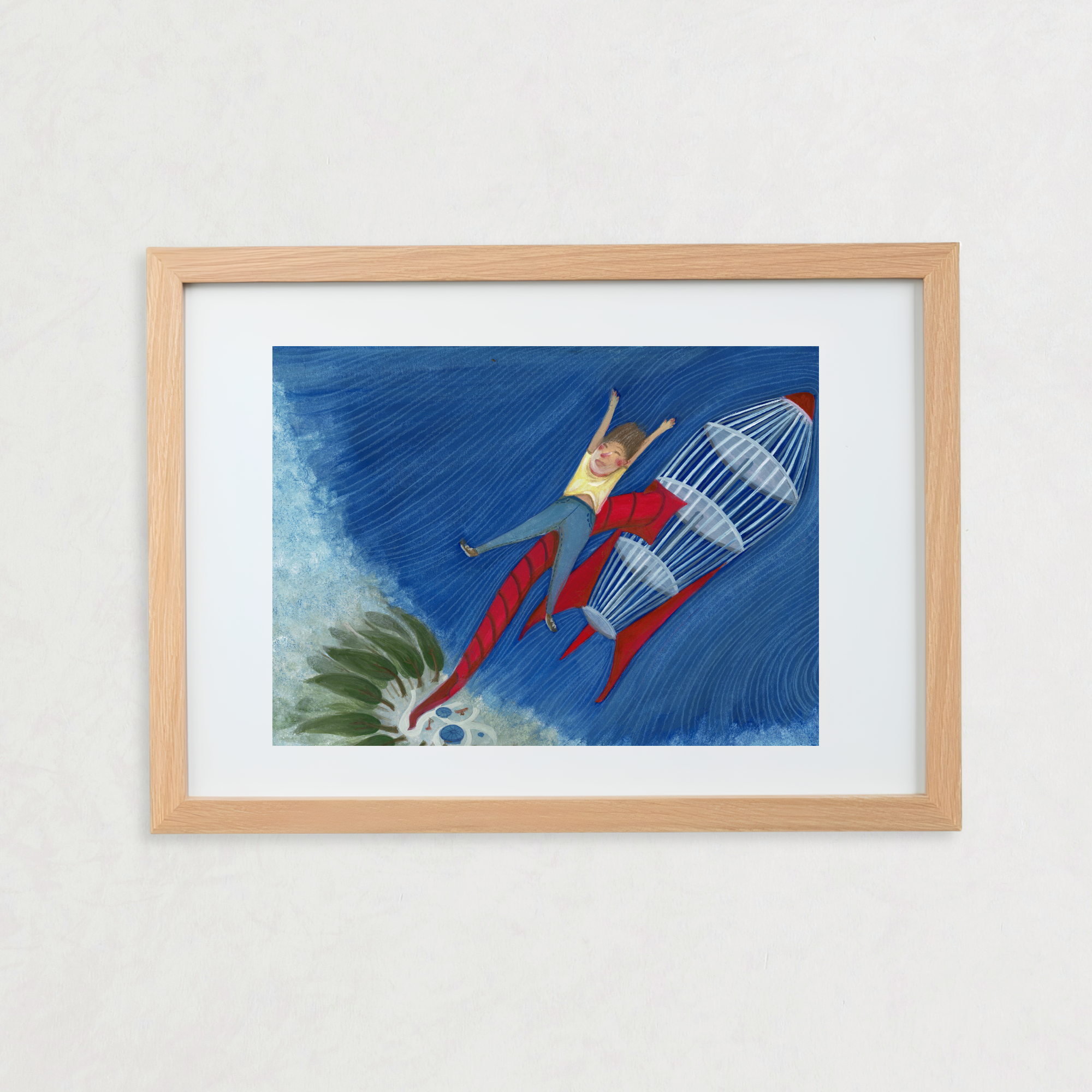 I hope you soar to new heights - Original