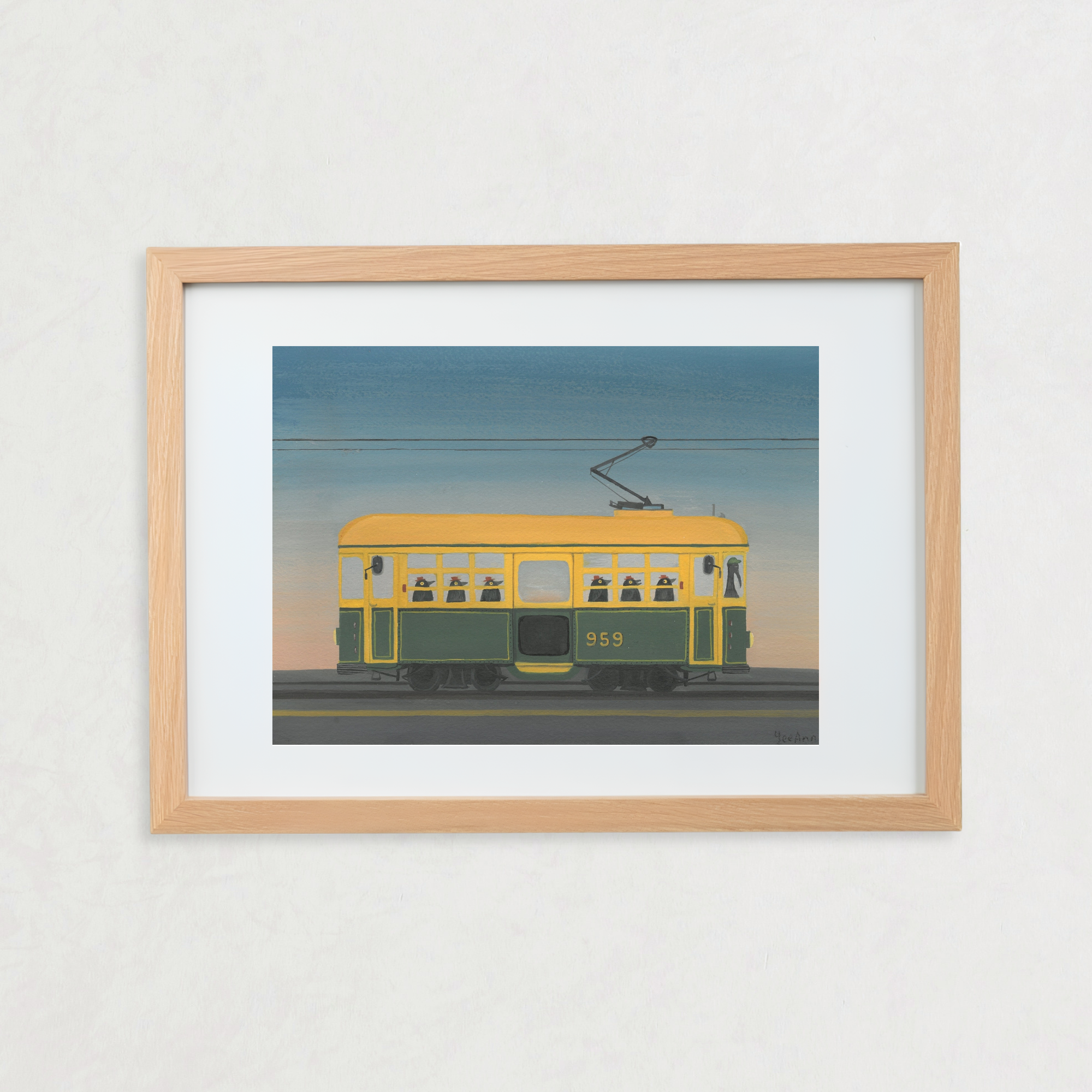 Sunset Tram - Original