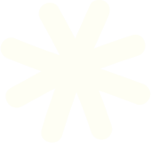White snowflake shape against a black background.
