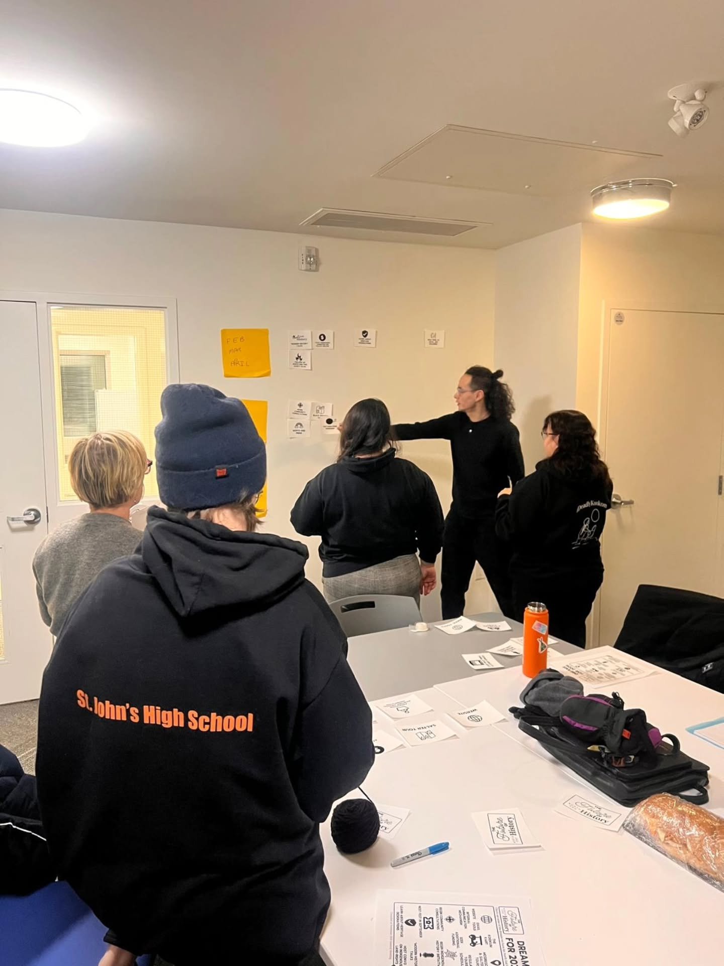 A great big thank you to everybody who helped us with "The Future of North End History" activity yesterday. We were able to plan out the next 10 months or so of activities and it is looking fun! We are dreaming big but the North End has a r