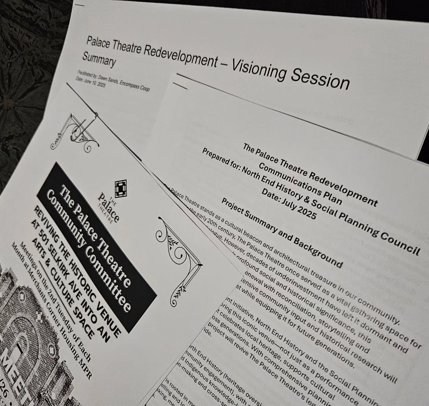 Thanks to everyone who came tonight to review and update our planning documents! We have some exciting developments in the works and might even have an announcement or two to share in the very near future. Our fundraising team meets on Jan 24 &amp; t