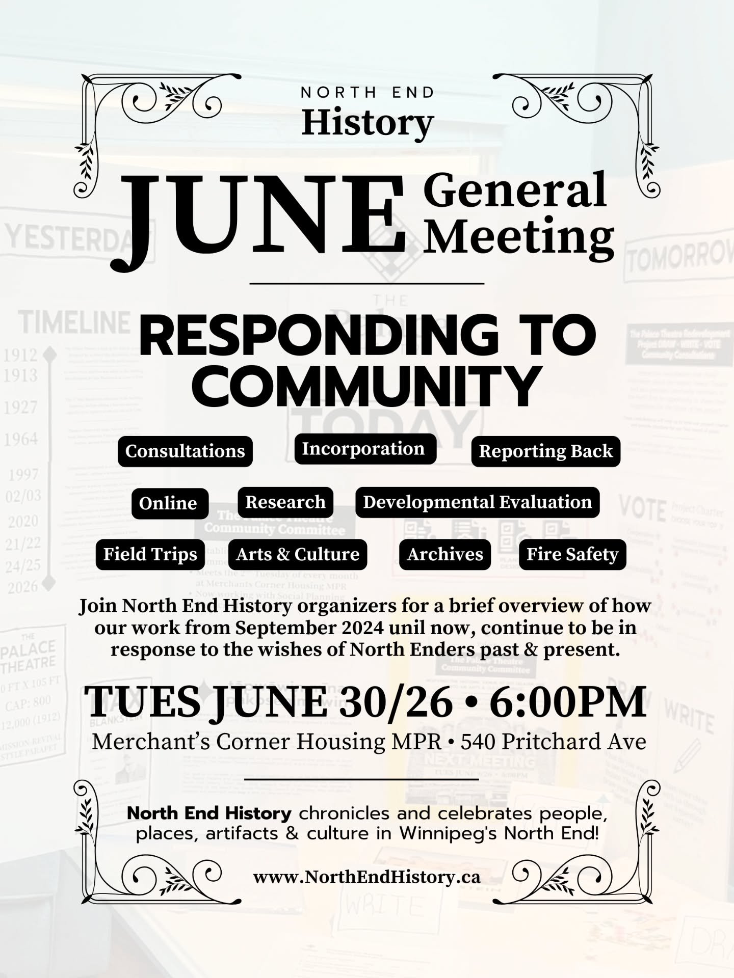 Join North End History organizers for a brief overview of how our work from September 2024 unil now, continue to be in response to the wishes of North Enders past &amp; present. #History #winnipeg #community