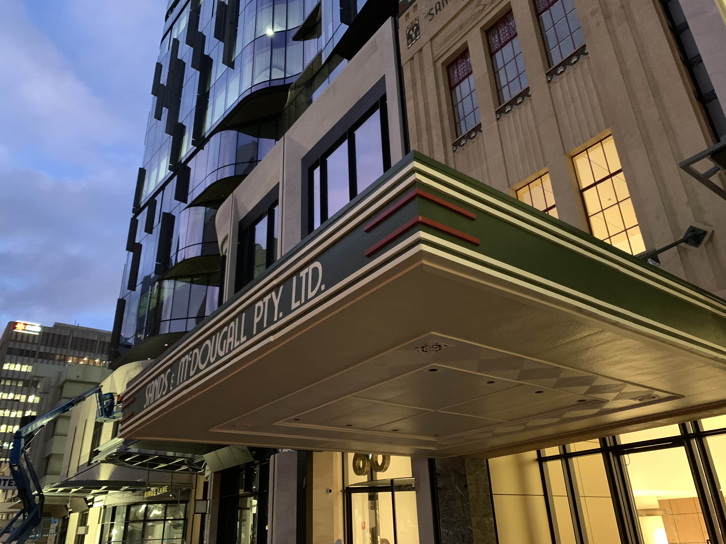 Charters Hall, Heritage Facade