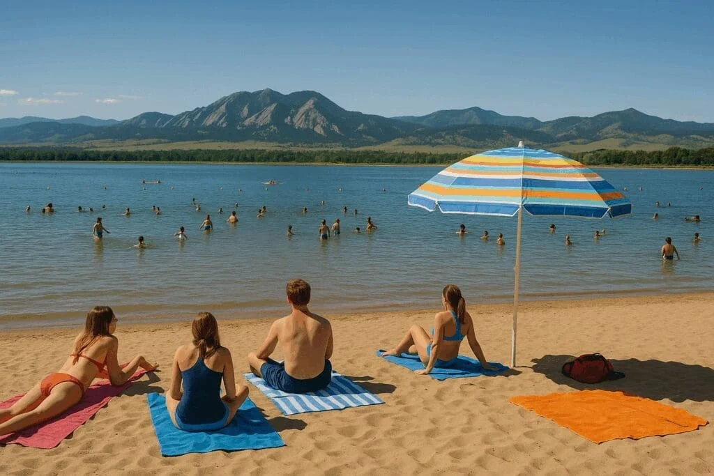 Sober Outdoors Day at Boulder Reservoir! 