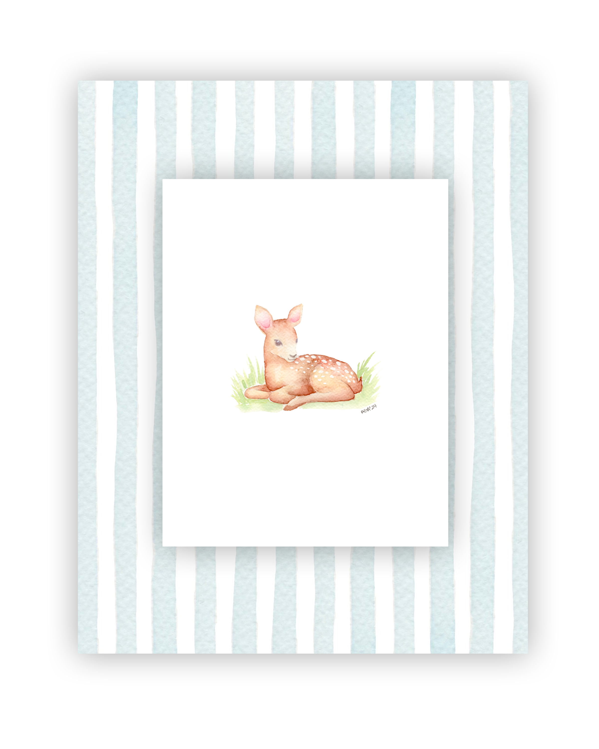 Blue Thick Stripes - Baby Animal 3.png