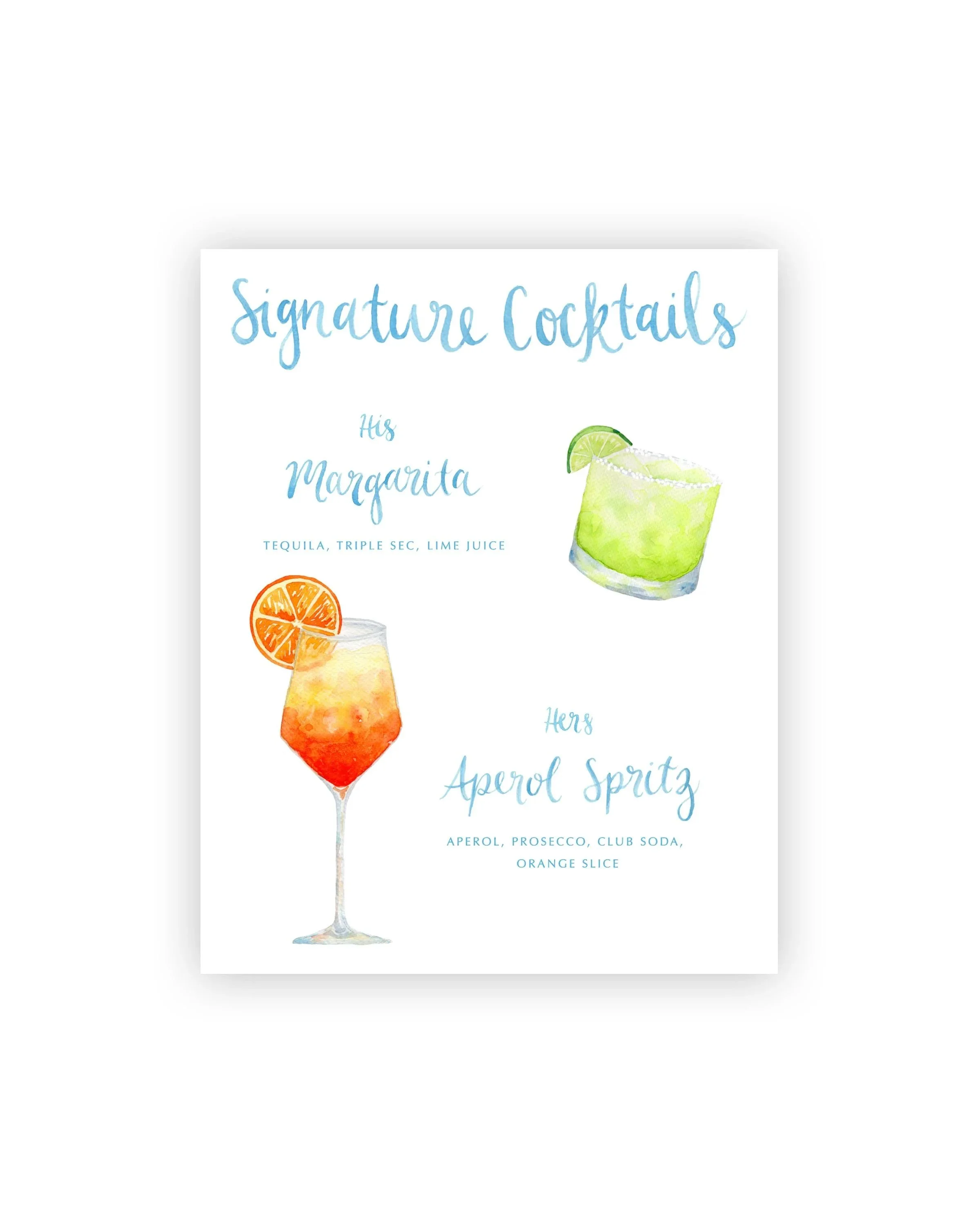 Cocktail Signs