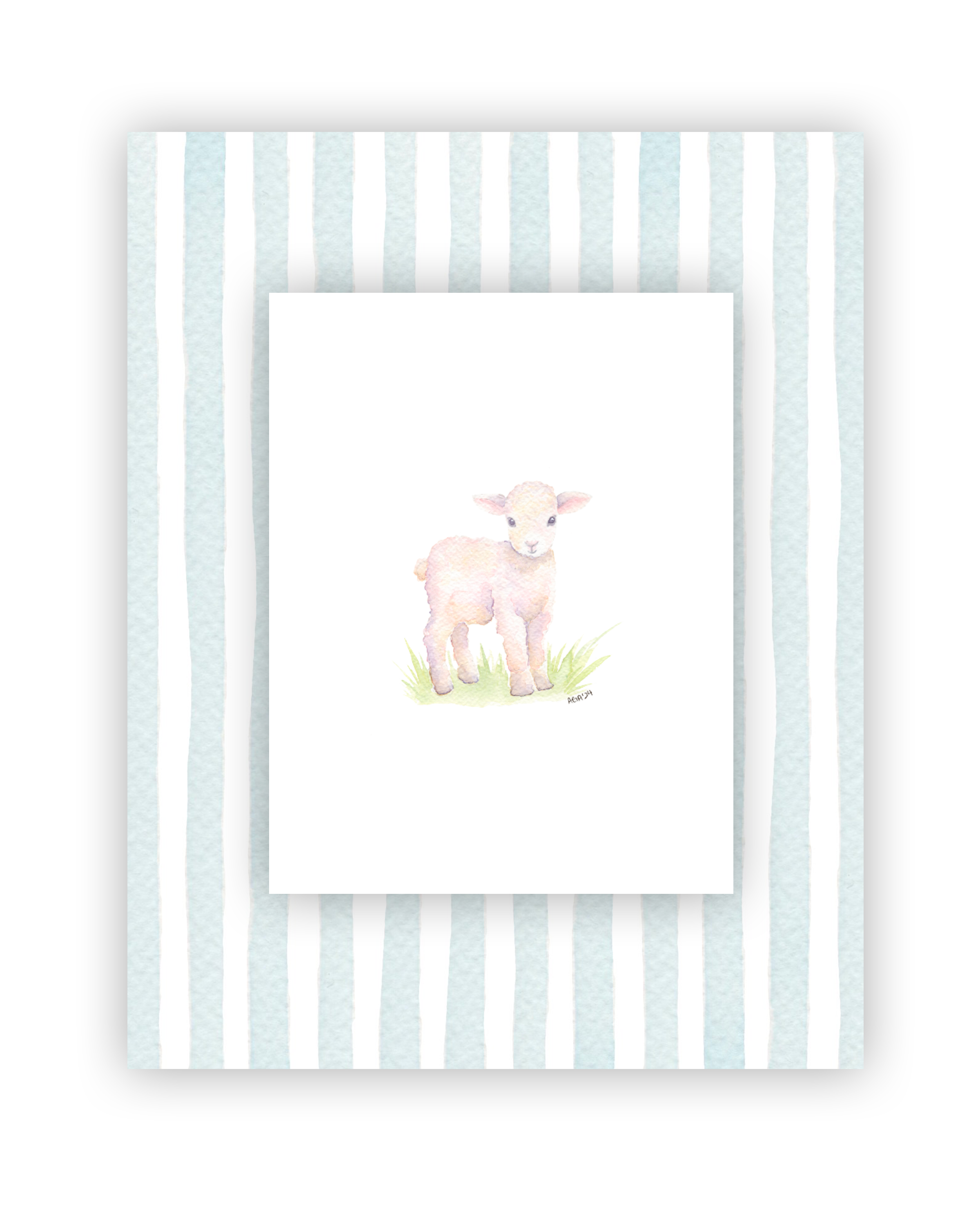 Blue Thick Stripes - Baby Animal 2.png