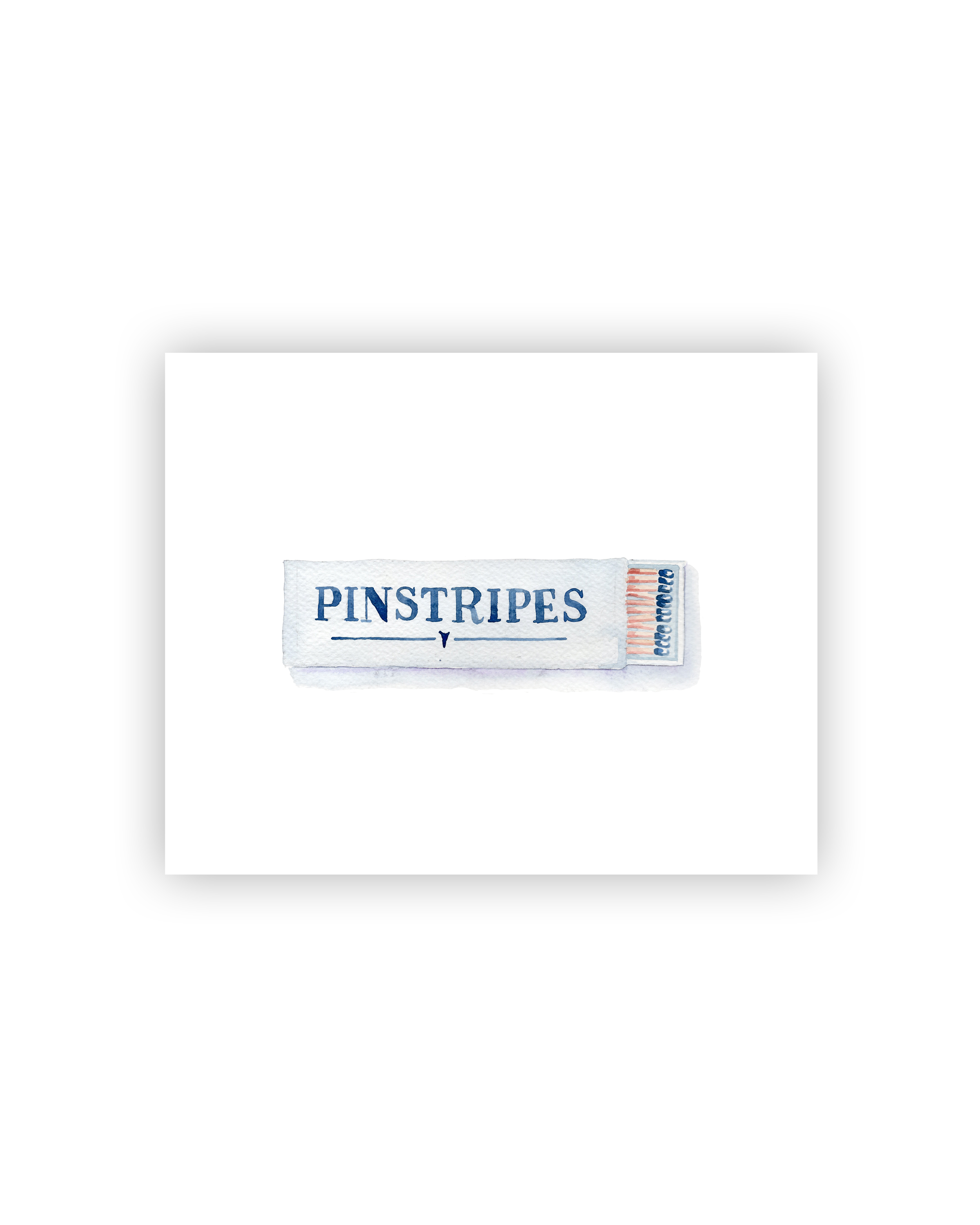 Pinstripes Matchbox