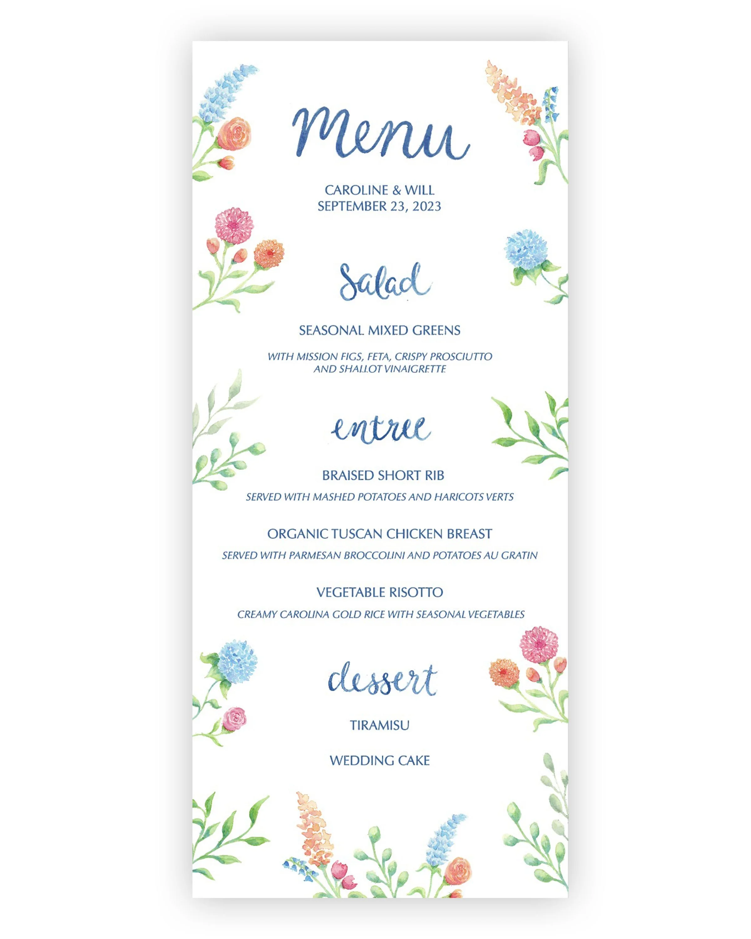 Menus
