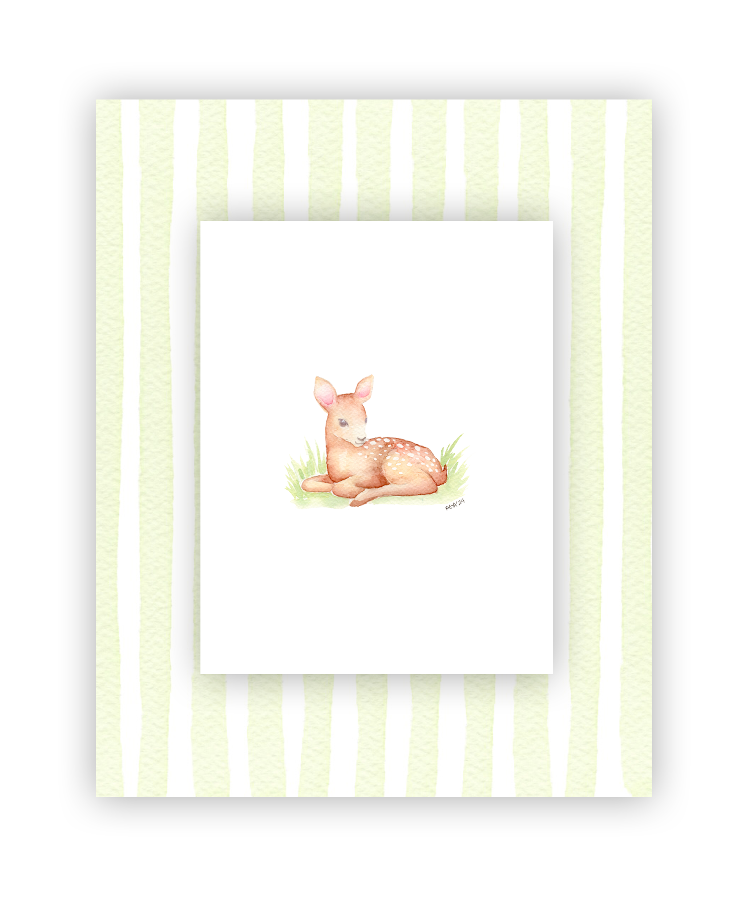 Green Thick Stripes - Baby Animal 3.png