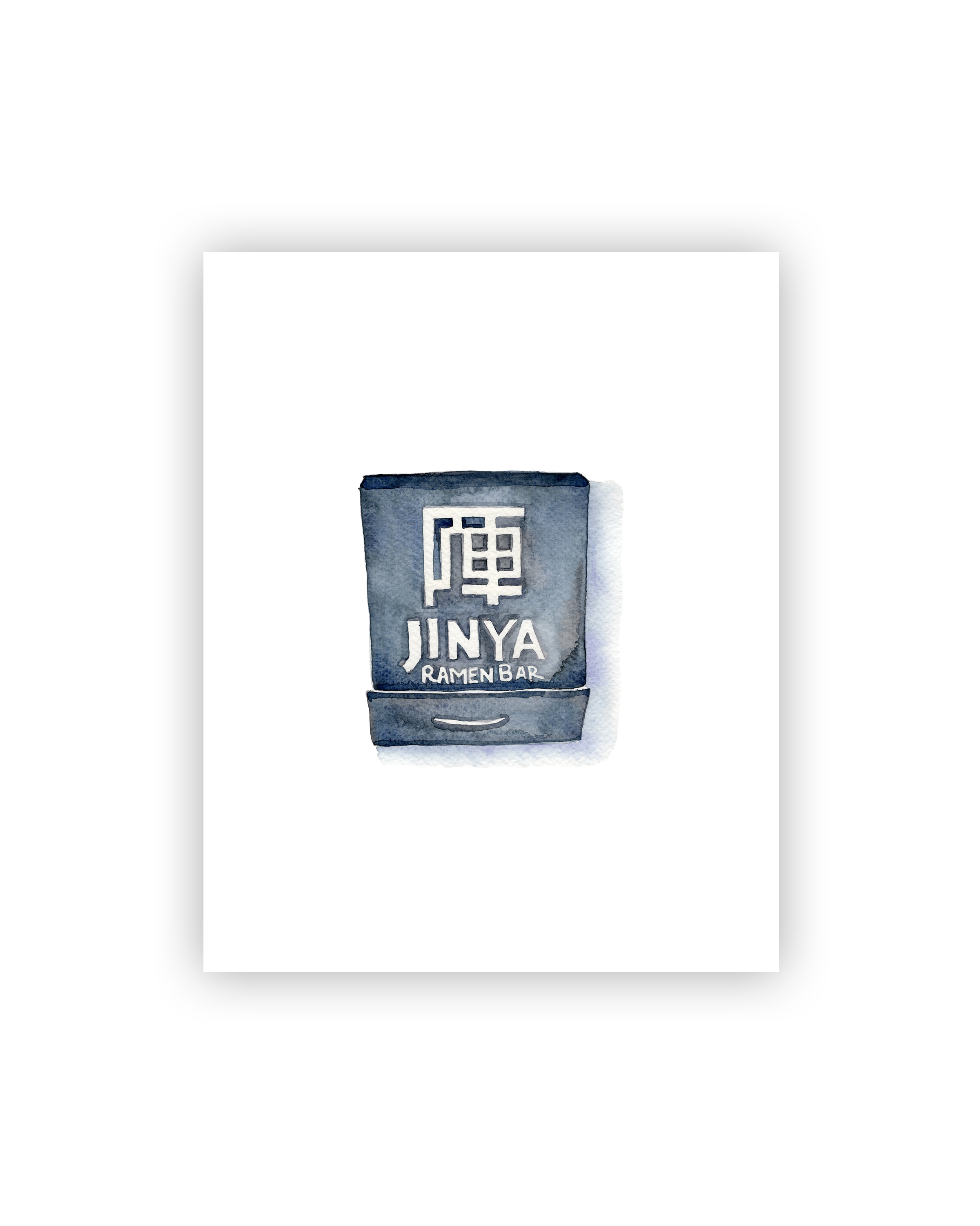 Jinya Ramen Bar Matchbox