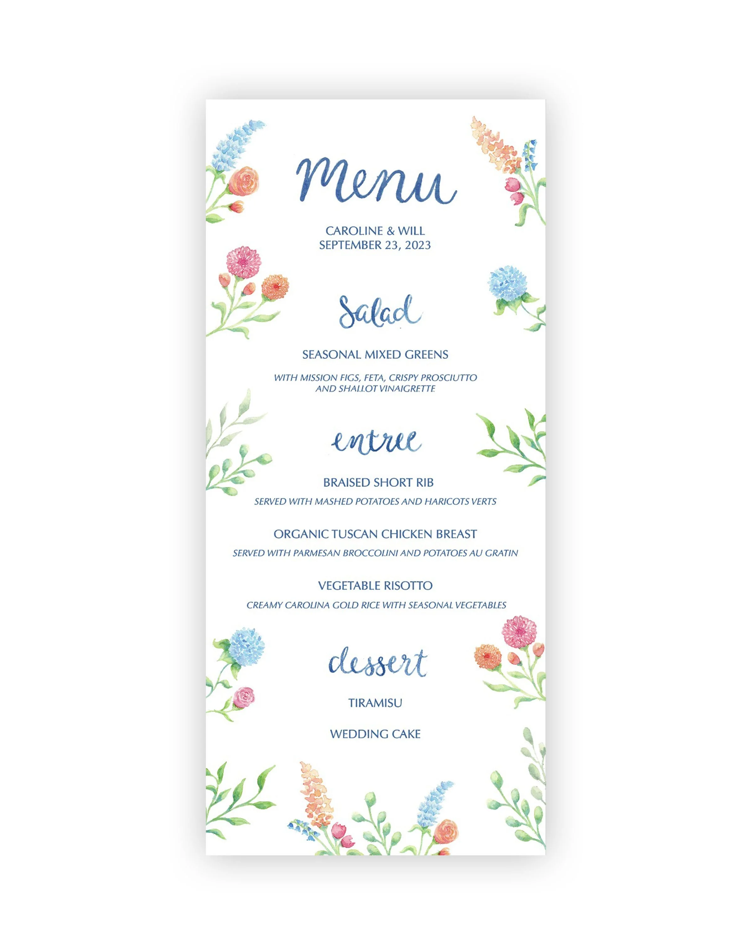 Menus