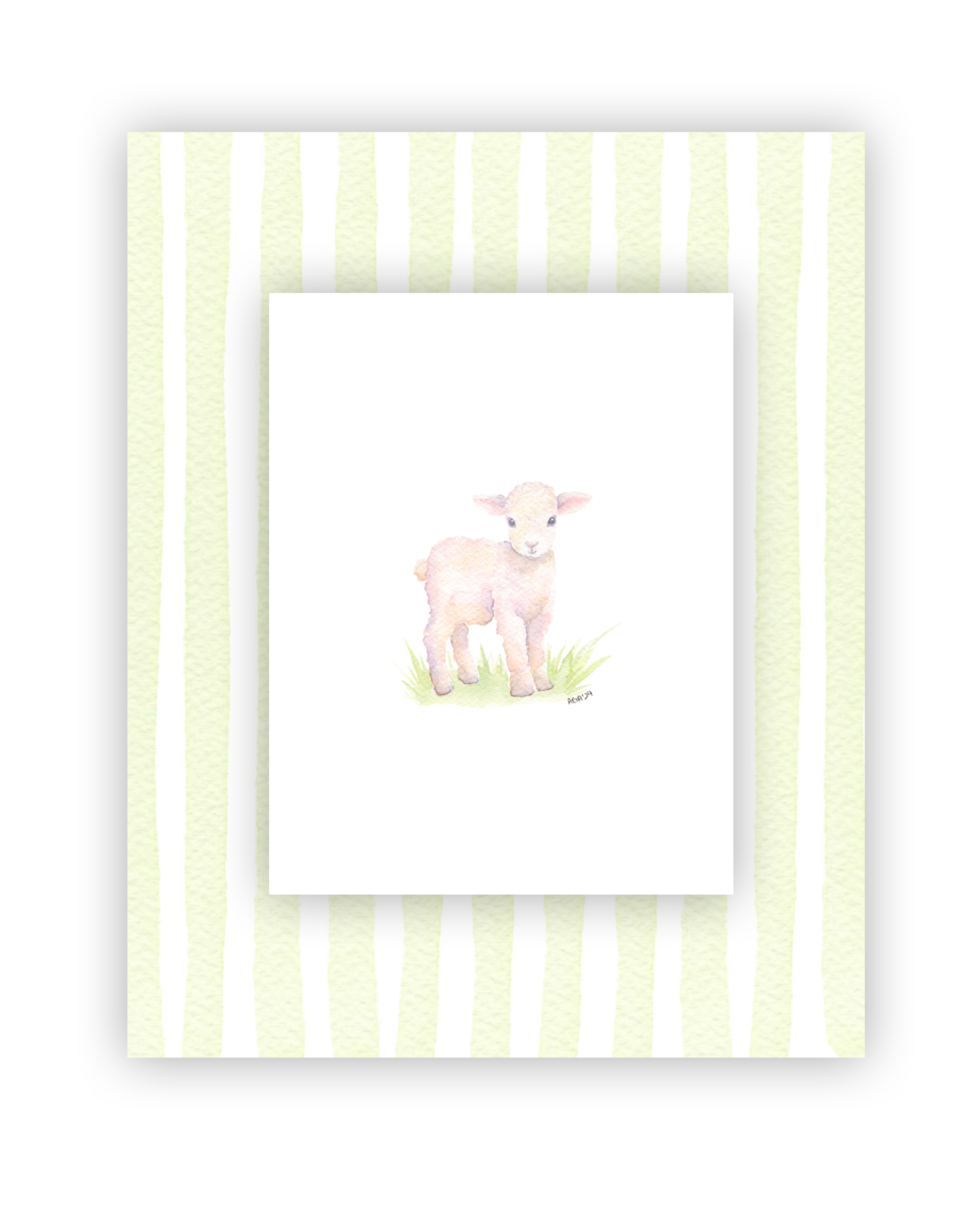 Green Thick Stripes - Baby Animal 2.png