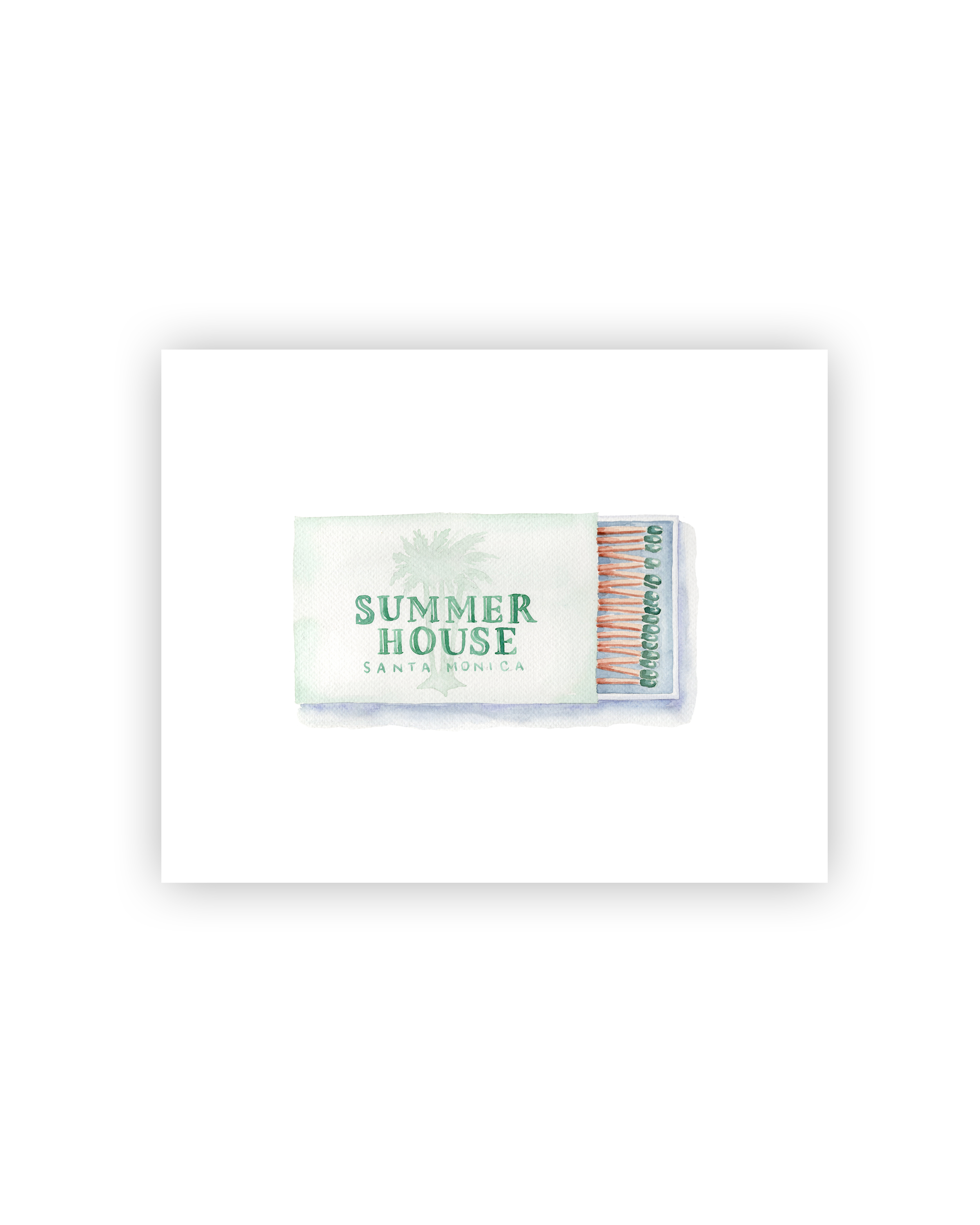 Summer House Matchbox