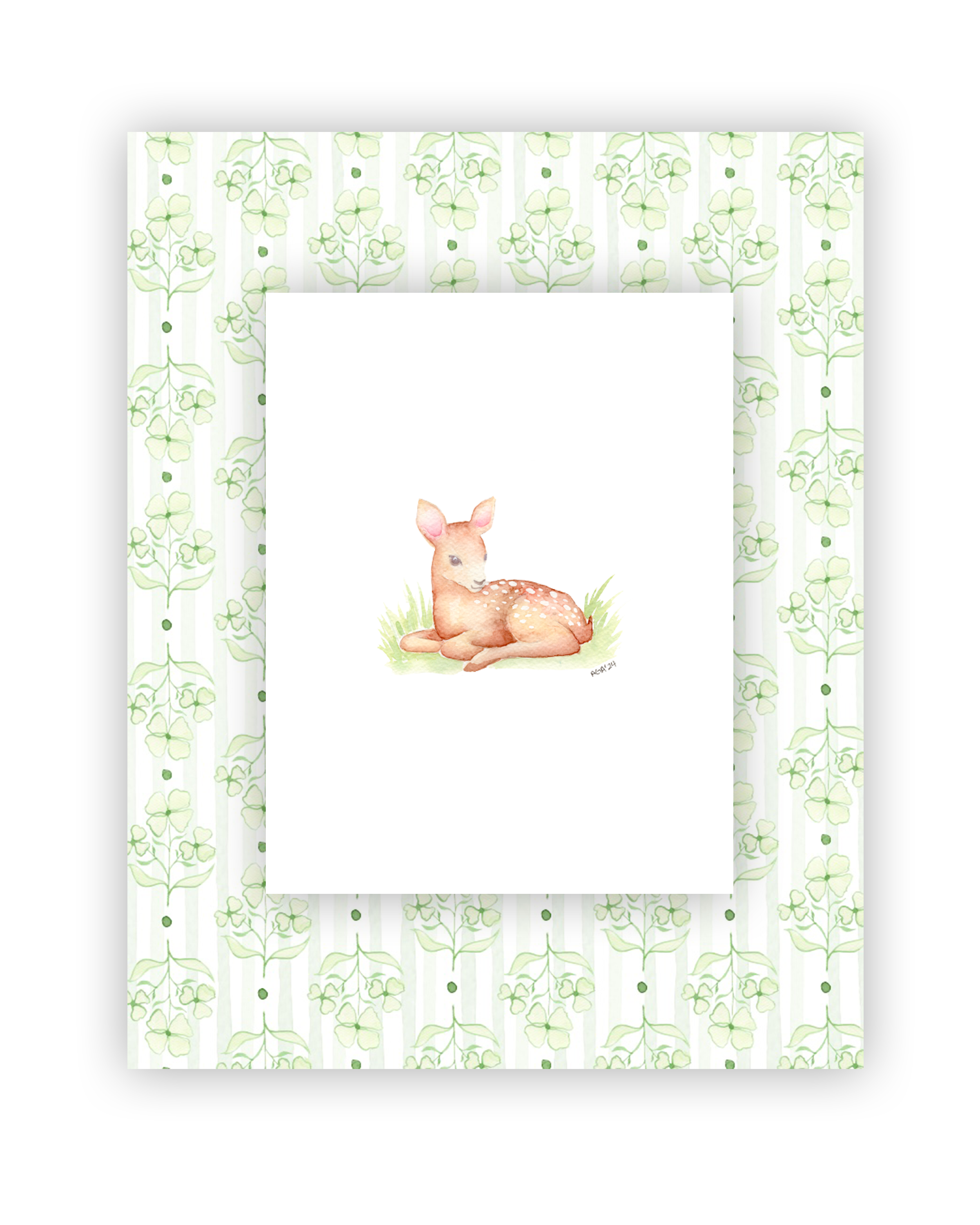 Green Large Floral - Baby Animal 3.png