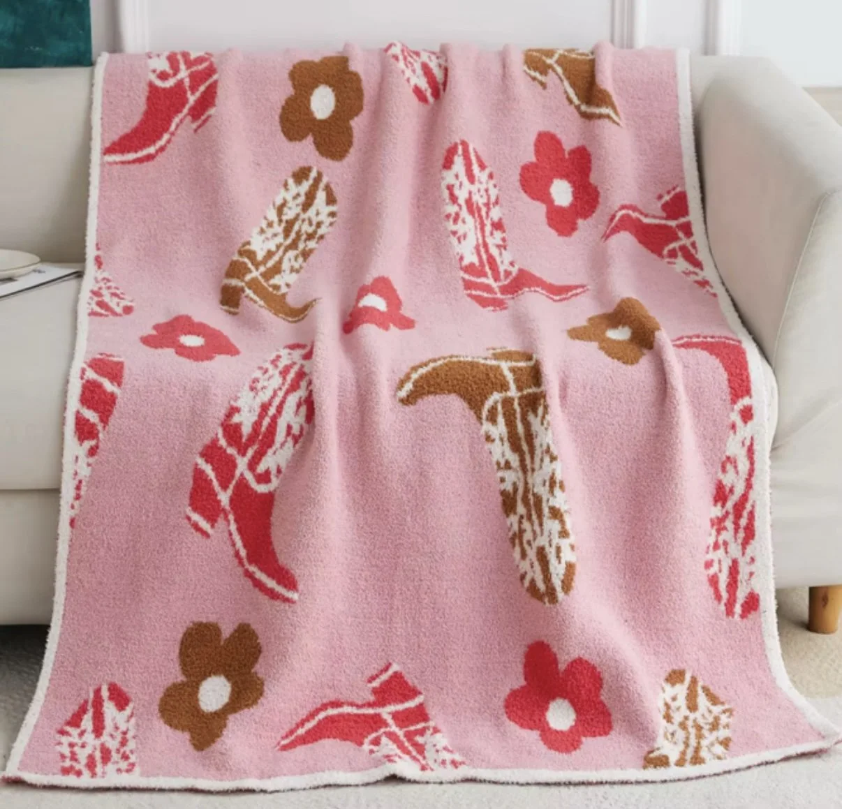 Boots & Bloom Blanket