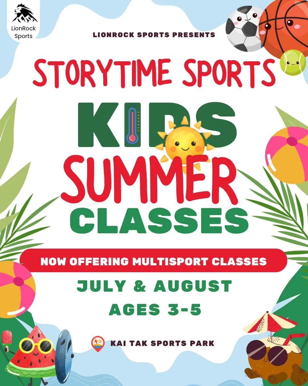 LionRock Sports is about to level up Storytime&hellip;

💫 Introducing Storytime Sports &mdash; our newest programme designed to get little lions moving, imagining, and loving sport even more.

📖 Built on the magic of our popular Storytime Soccer cl